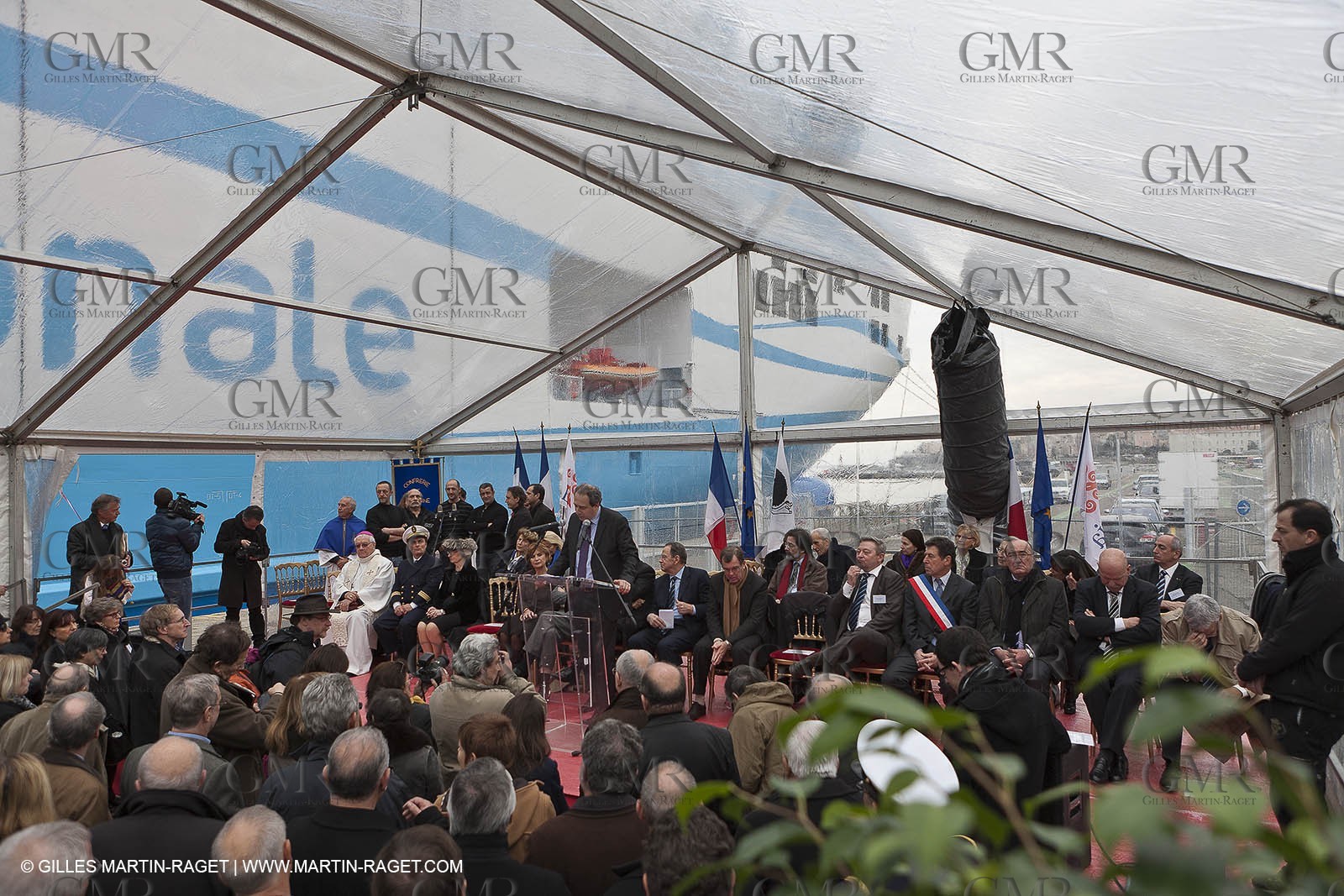 01-31-12   Marseilles (FRA,13) Bastia (FRA,Corsica)   Launching cruising trip and Christening ceremony of PIANA, last ferry ship from La Meridionale