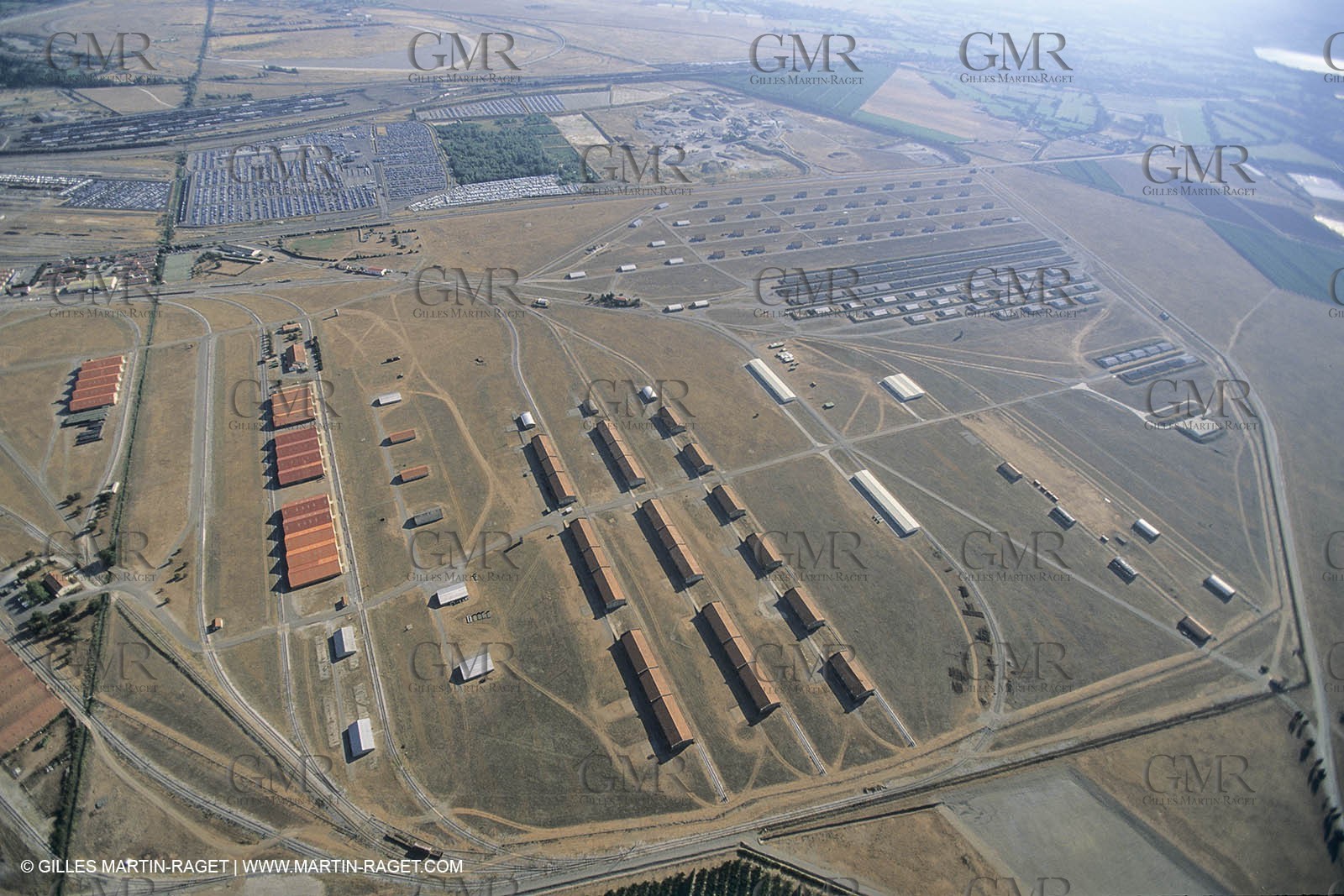 France, Provence, Plaine de la Crau