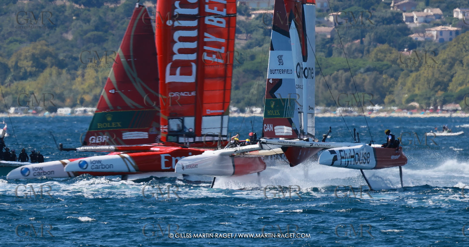 10 09 2025, Saint-Tropez,(FRA), Rockwool SailGP France Saint-Tropez, Race Day 1