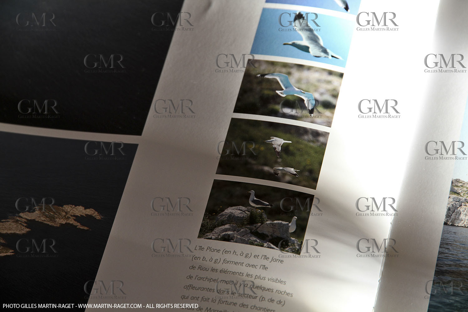 09 11 2010 - Marseille (FRA,13) - Photos odf the book Calanques, Si proches, si lointaines, Ed. Cres, Words by Juliette Lembot, Photos by Gilles Martin-Raget