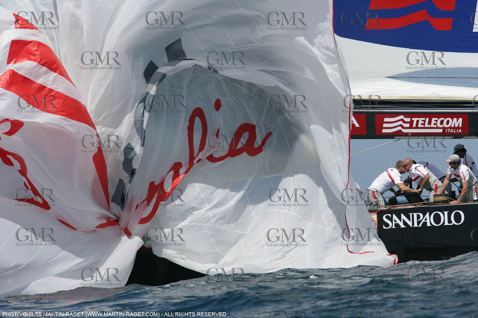 03 06 2007-Valencia (Spain)- 32nd America's Cup - Louis Vuitton Cup Final - Day3
