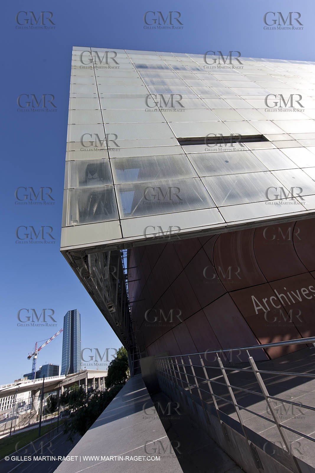 09 06 2012 - Marseille (FRA,13) - Euromeditérranée neighborood - Departemental archives Builgin Gaston Deferre