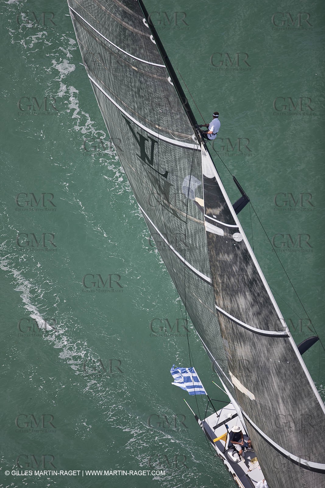 29 01 2009 - Auckland (NZL) -  Louis Vuitton Pacific Series - BMW ORACLE Racing - Training