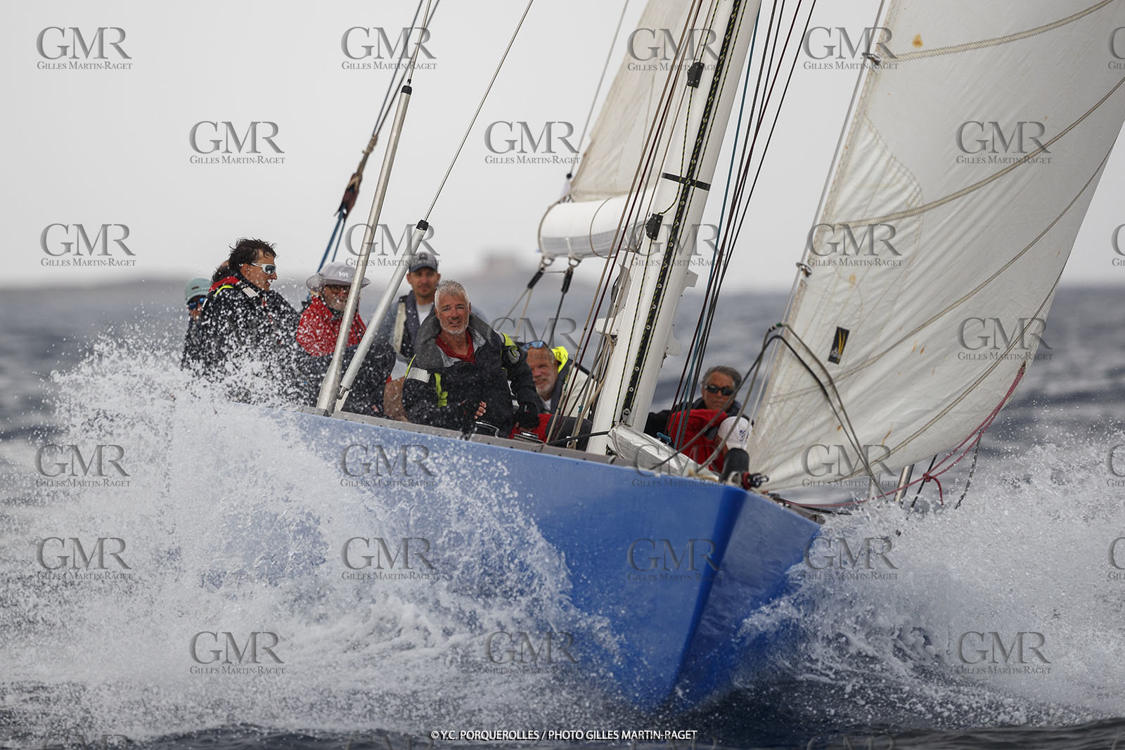 19 06 2024, Porquerolles Island (FRA), Championnat du monde des 12 m JI 2024, Race Day 1
