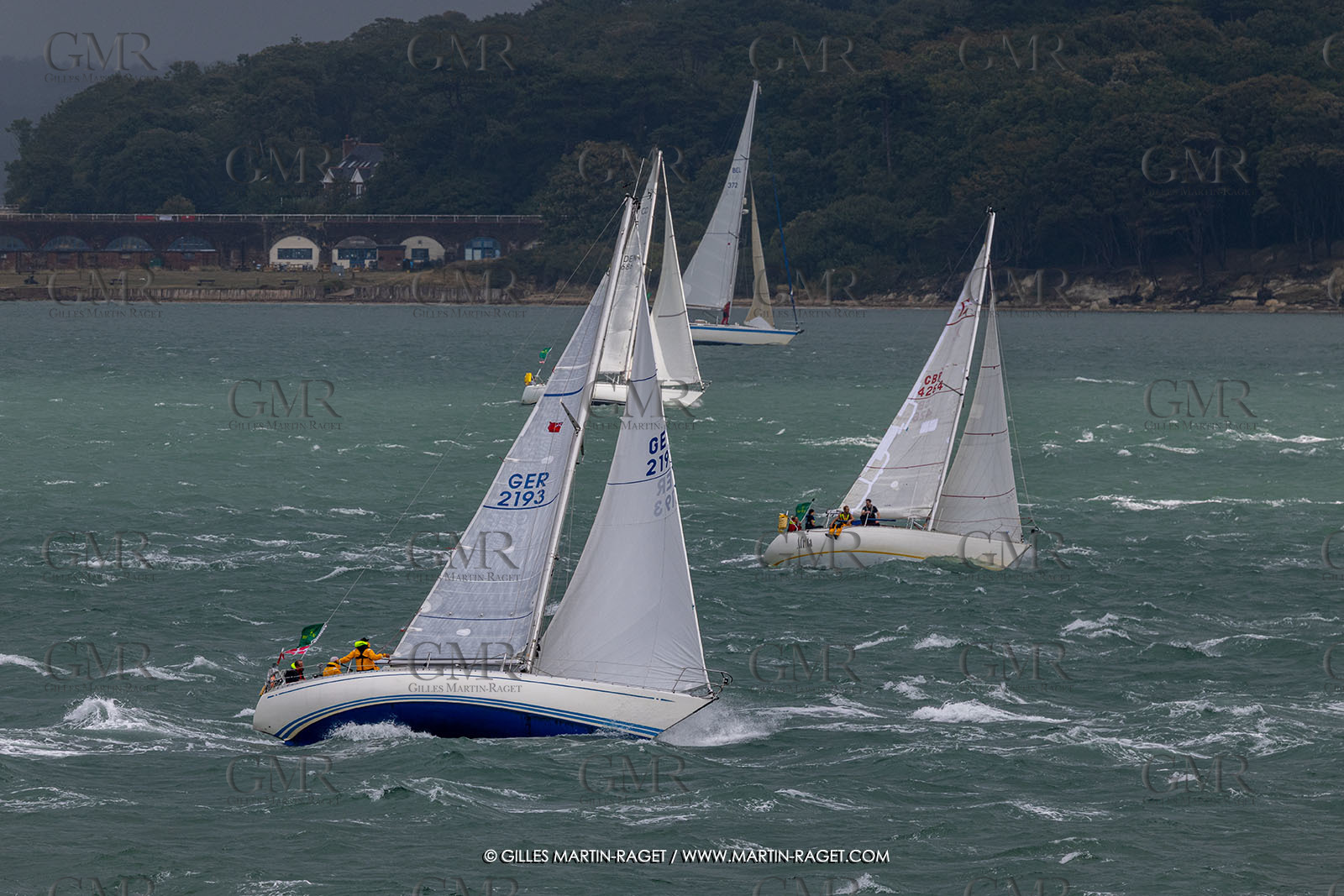 26 07 2025, Cowes (UK, IOW), Admiral's Cup 2025, Rolex Fastnet Race start,