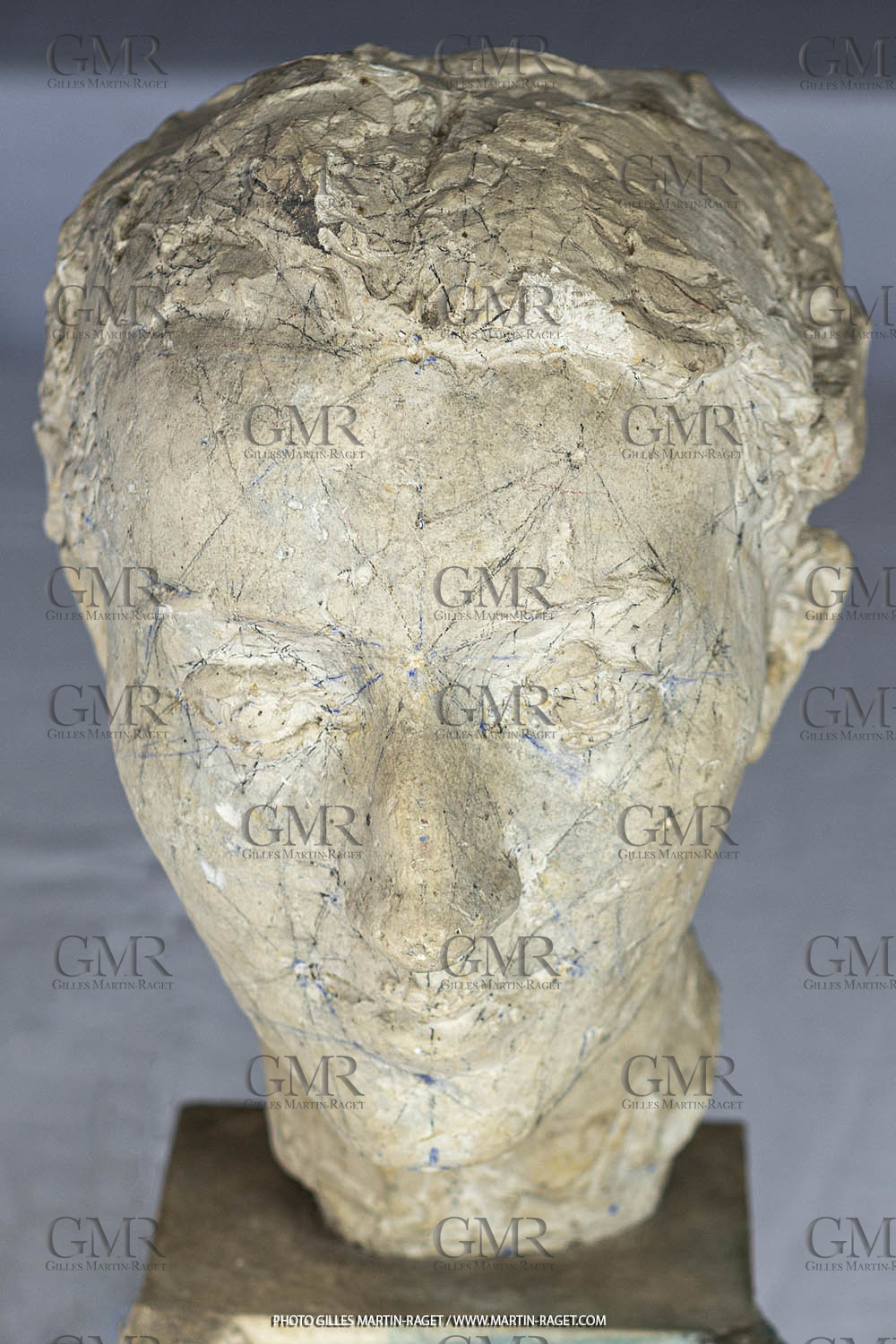 Oeuvre de Germaine Richier, plâtre Buste Lucette