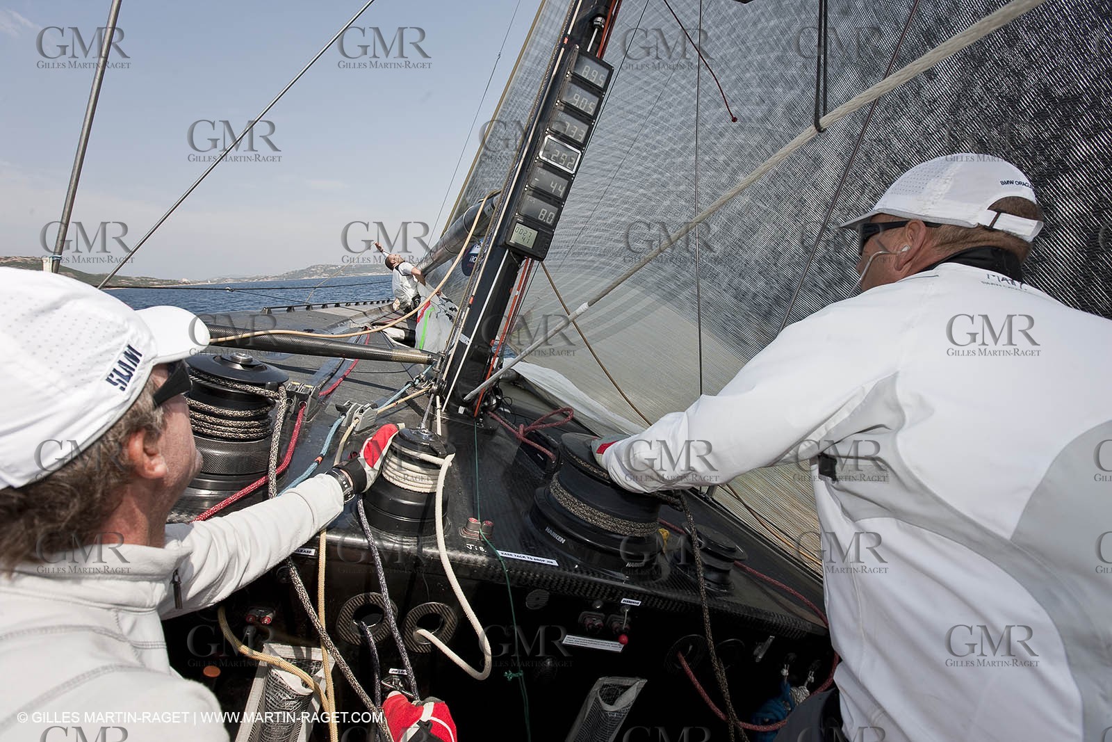 19 05 2010 - La Maddalena (ITA, Sardinia) Louis Vuitton Trophy - BMW ORACLE Racing - Training