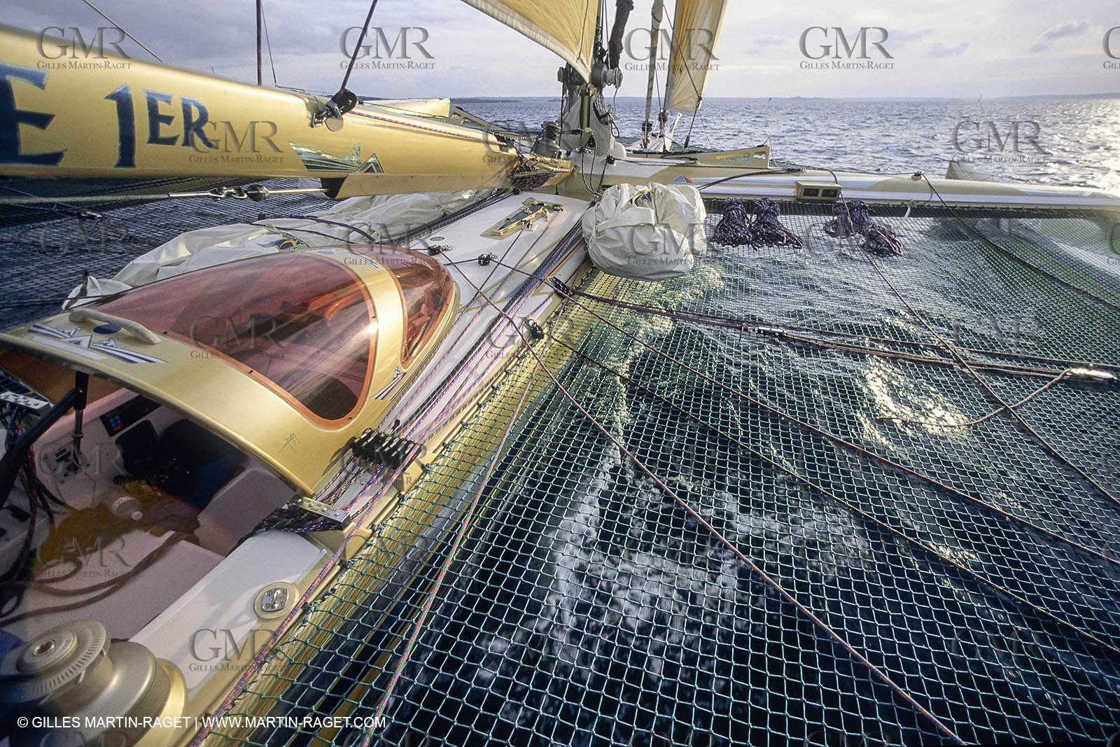 Sailing, Offshore Racing, Route du Rhum 1990, Groupe Pierre 1er, Florence Arthaud