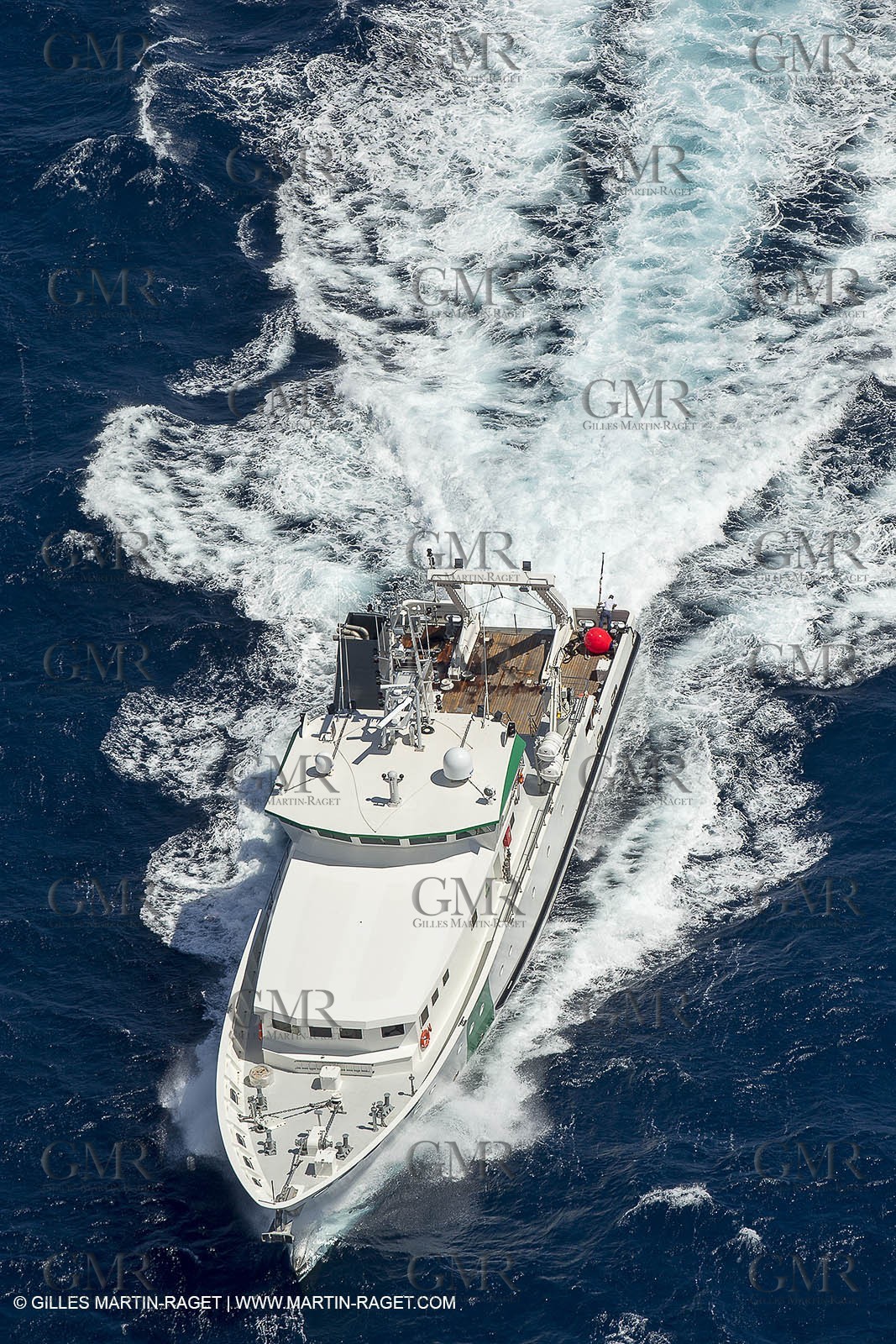 Al Azizi -  H2X boatyard - Oceanographjic research ship - Sea trials off La Ciotat (FRA,13) - 29 07 2014