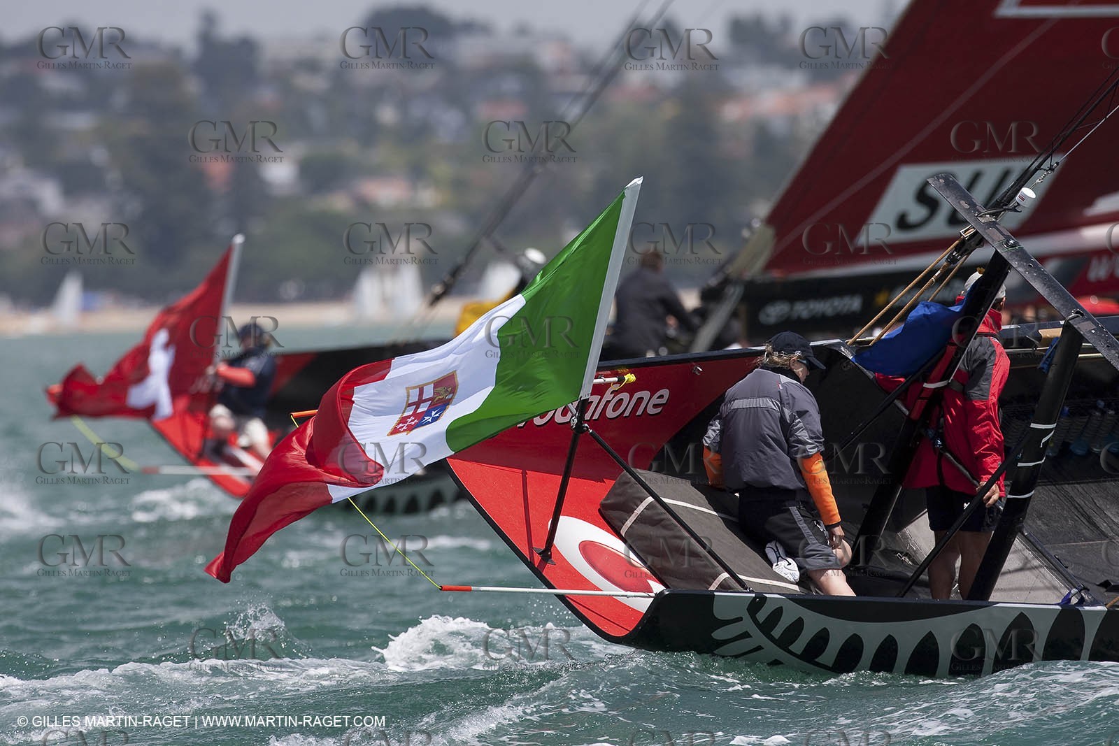 31 01 2009 - Auckland (NZL) - Louis Vuitton Pacific Series - Racing Day 2