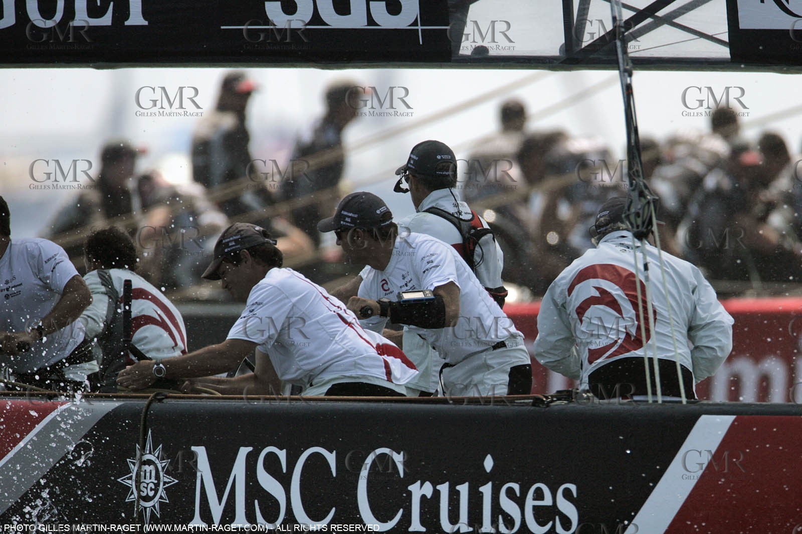 29 06 2007-Valencia (Spain)- 32nd America's Cup - Final Match - Day 5 - Alinghi vs Emirates Team New Zealand