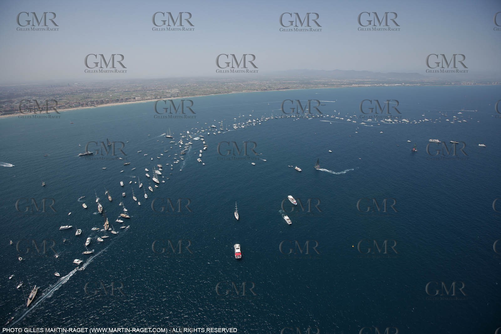 2' 06 2007-Valencia (Spain)- 32nd America's Cup - Final Match - Day 2