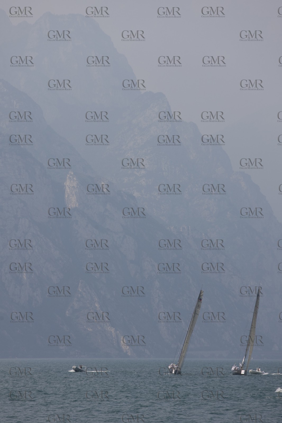 09 07 2008 - Malcesine (ITA, Lake Garda) - RC 44 World Championsship - Malcesine SLAM Cup 08 - Day 1