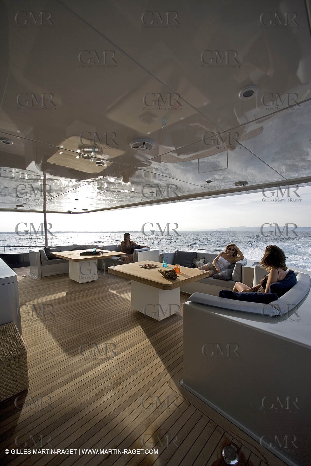 11 06 2007 - Valencia (Spain) - Super Yacht Catamaran Bradley, Gilles Vaton design built by H2X in la Ciotat (France)