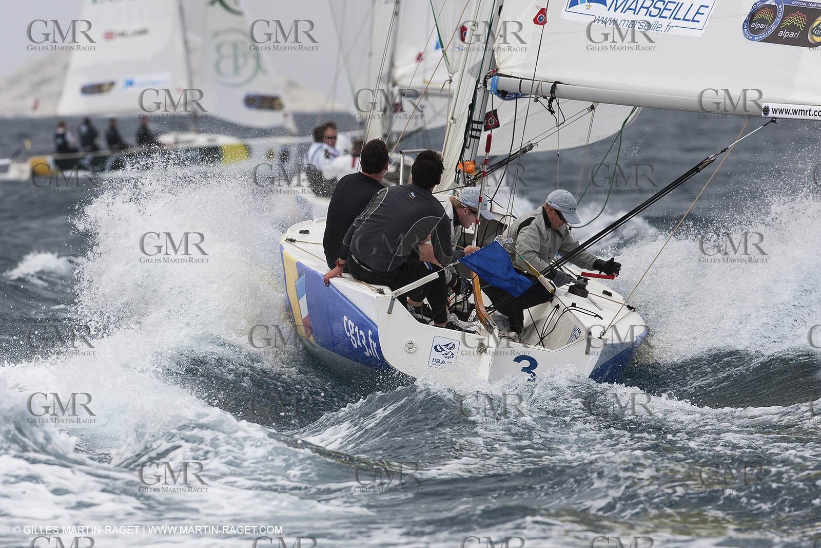 24 09 2012 - Marseille (FRA,13) - Alpari World Match Race Tour - Match race France 2012 - Day One - Round Robin