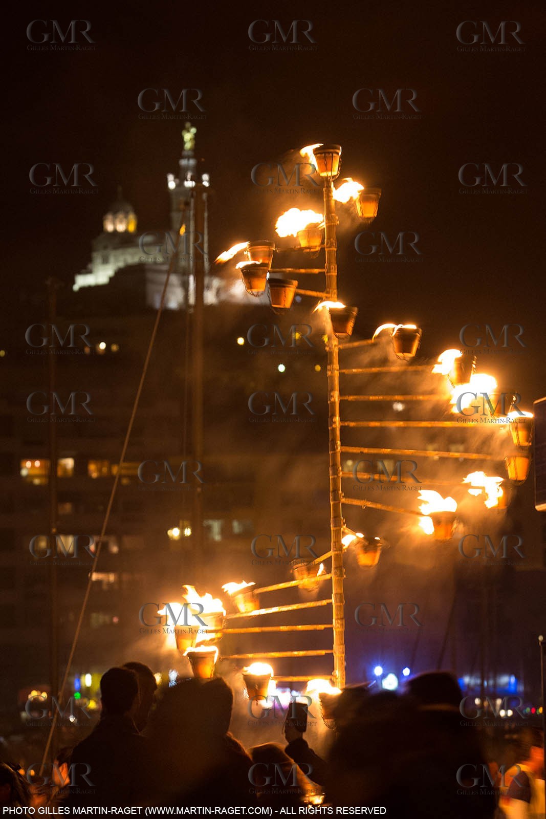03 05 2013 - Marseille (FRA,13) - Marseille Provence 2013, Historical port Illumination by Company Carabosse
