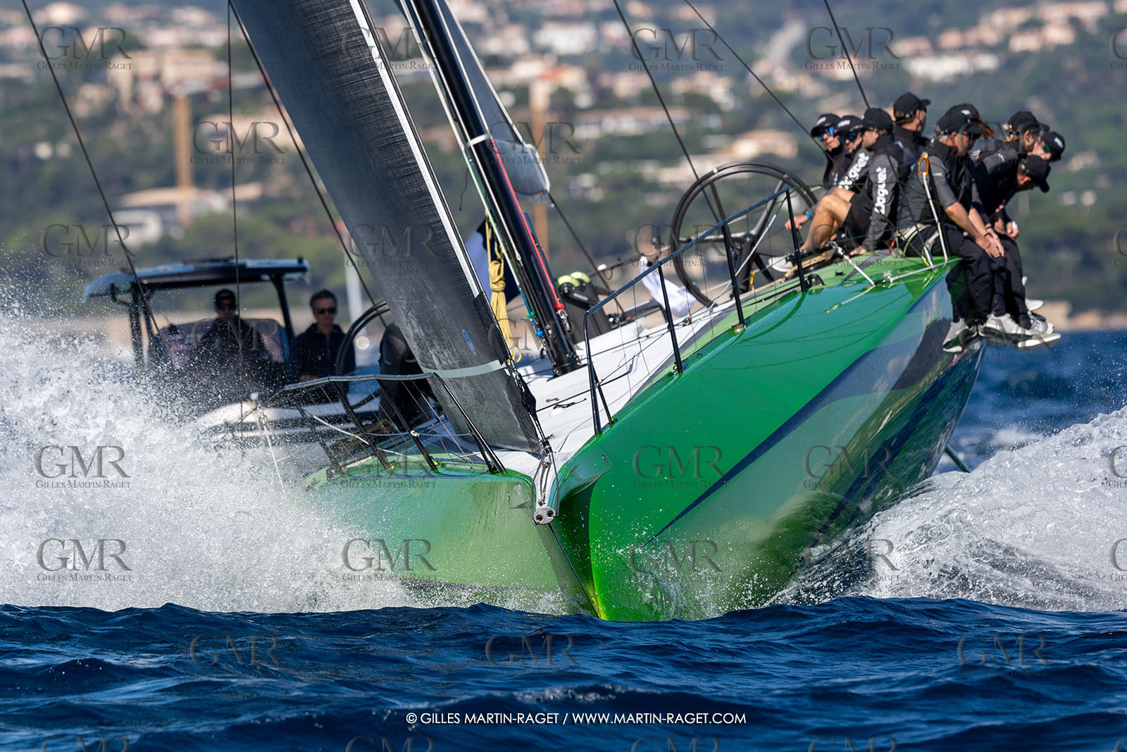 29 09 2024, Saint-Tropez (FRA), Les Voiles de Saint-Tropez 2024, Day 2, Trainings