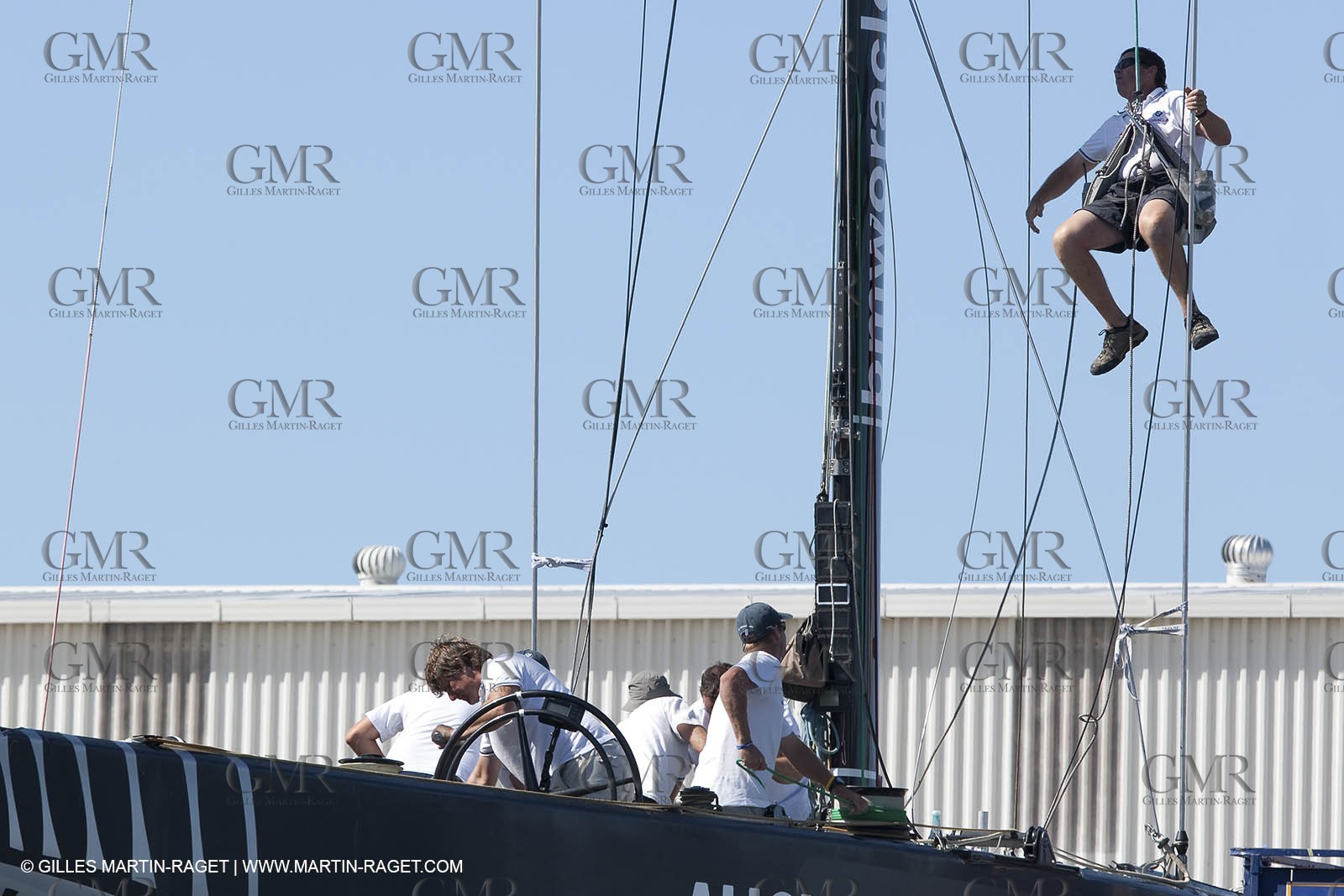 03 02 2009 - Auckland (NZL) -  Louis Vuitton Pacific Series -  Racing Day 4 - Round Robin 1