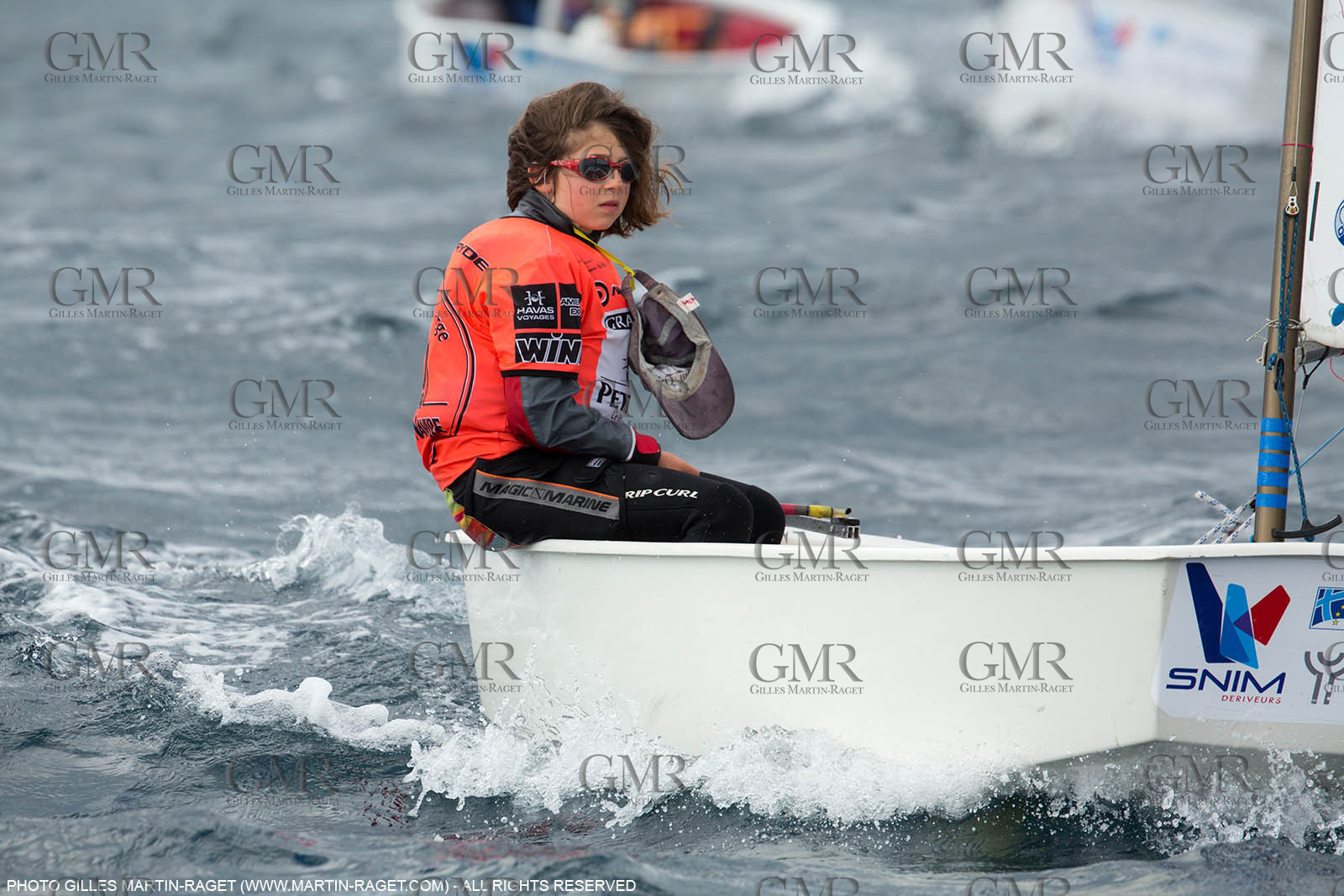 15 04 2016, Marseille (FRA,13), SNIM Dériveurs, Coupe Internationale de Printemps Optimist, Final Day