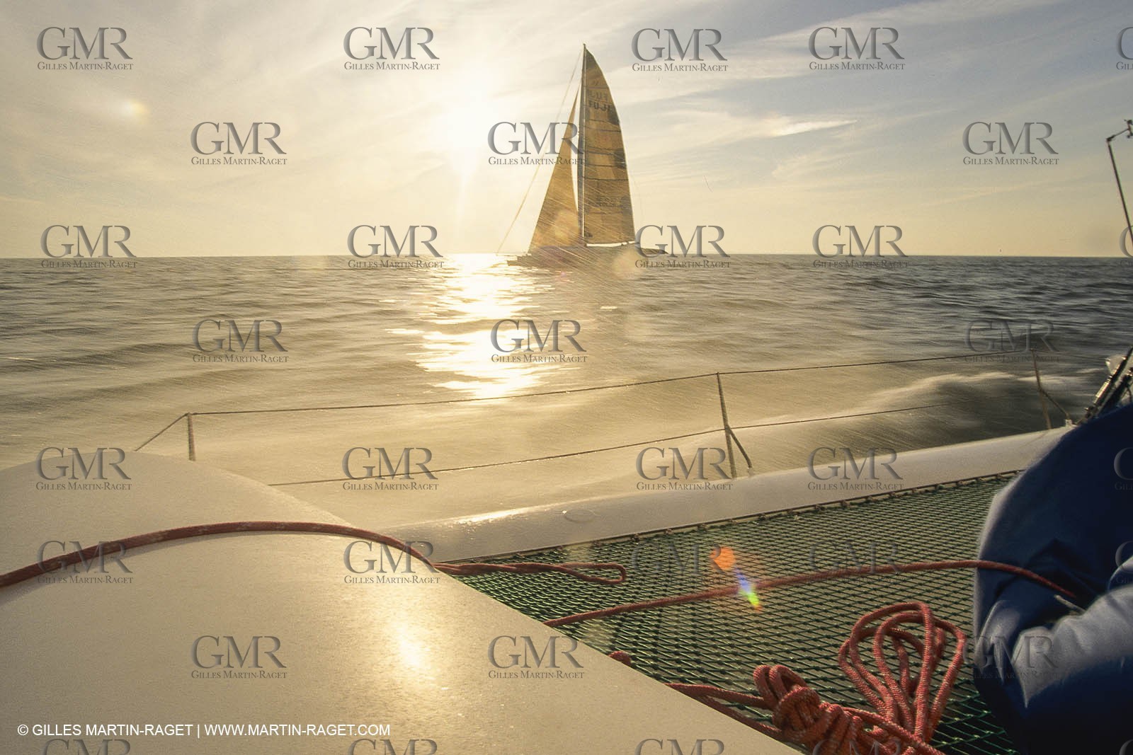 Yacht Racing, Multihull, ORMA 60, Laurent Bourgnon, Primagaz