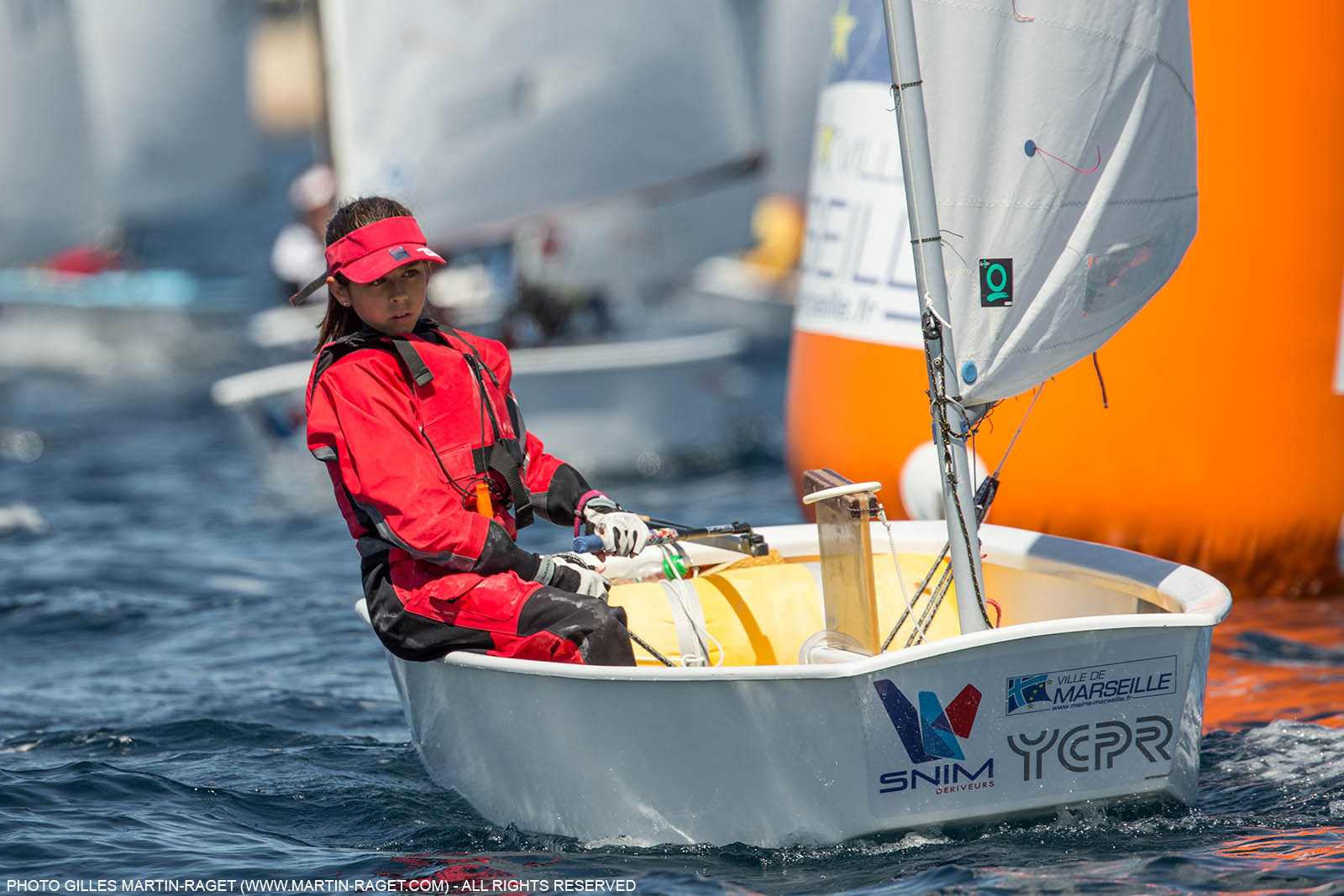 14 04 2016, Marseille (FRA,13), SNIM Dériveurs, Coupe Internationale de Printemps Optimist, Day 4