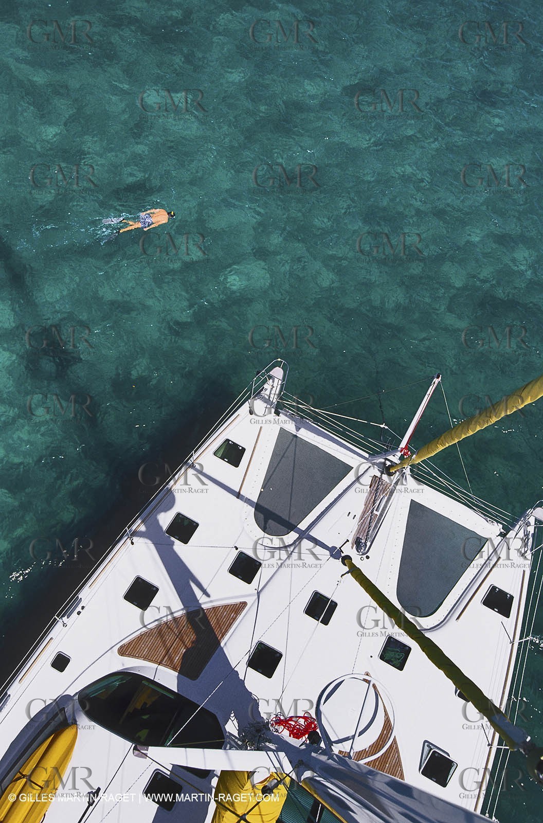 Cruising multihull mooring