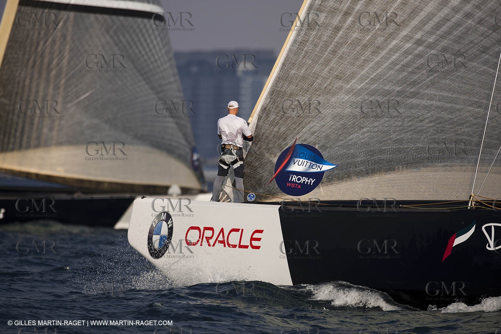 14 11 2010 - Dubai (UAE) - Dubai Louis Vuitton Trophy -  BMW ORACLE Racing - Training - Race Day 1