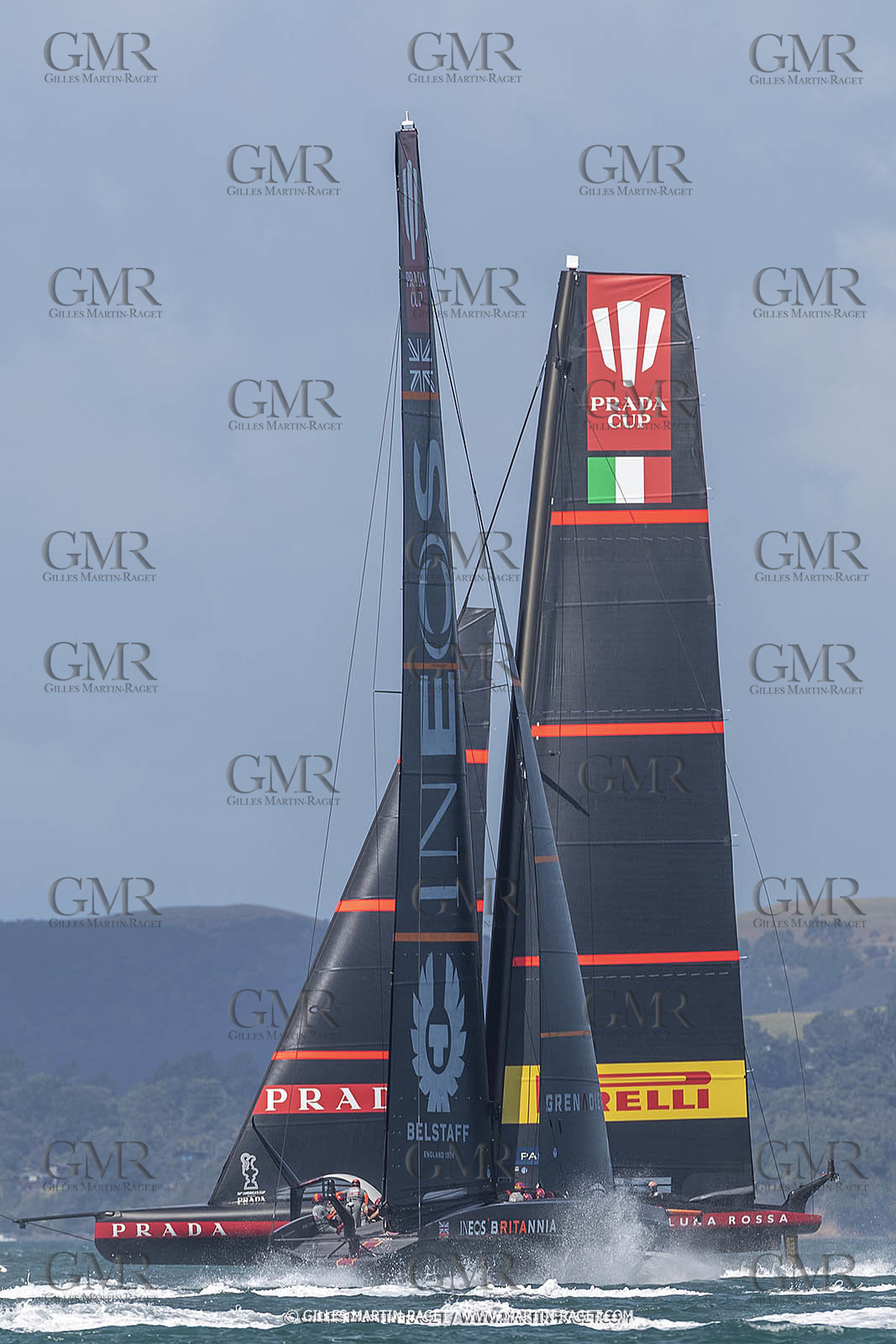 12 01 2021, Auckland (NZL), 36th America's Cup, Practice Racing