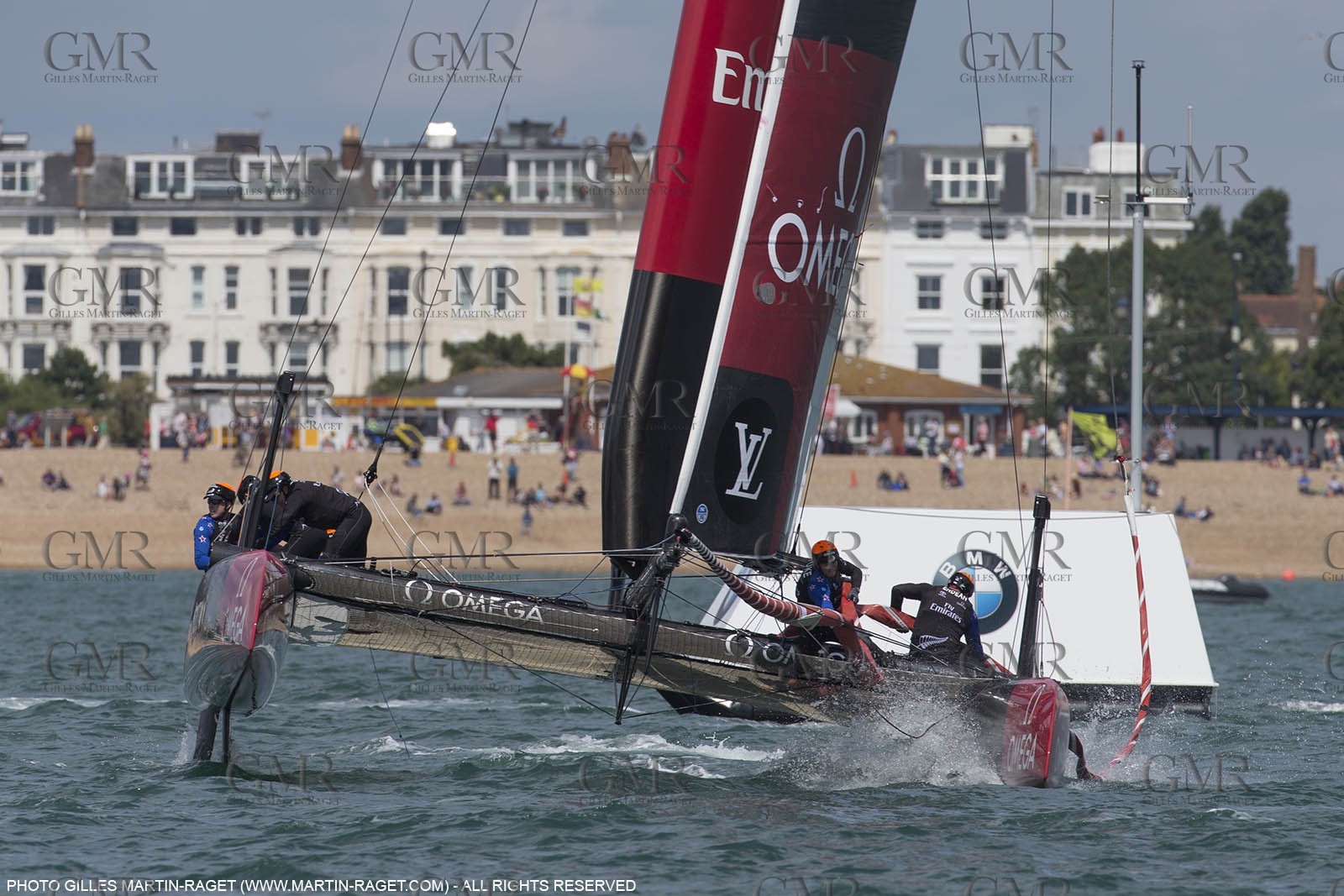 25 07 2015, Portsmouth (GBR), 35th America's Cup, Louis Vuitton America's Cup World Series Portsmouth 2015, Race Day 1