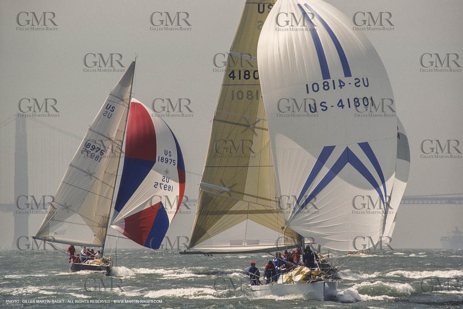 Sailing, Yacht Racing, One Ton Cup 1987, San Francisco (USA, CA)