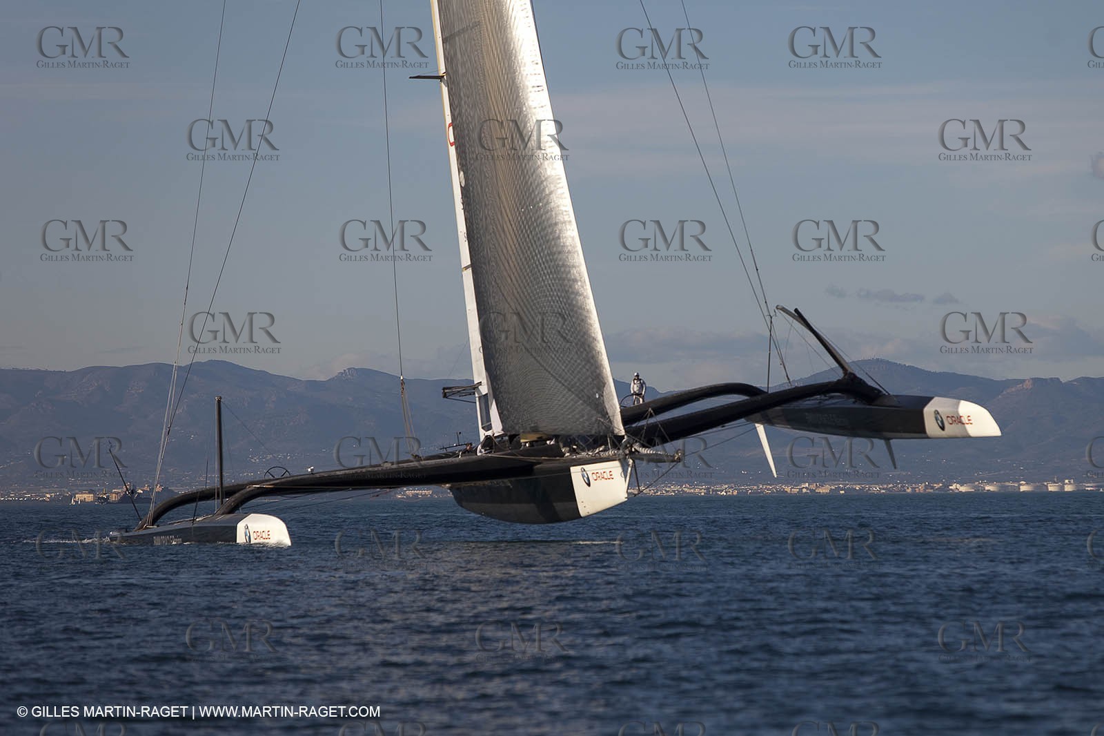 27 01 2010 - Valencia (ESP) - 33rd America's Cup - BMW ORACLE Racing - Training in Valencia