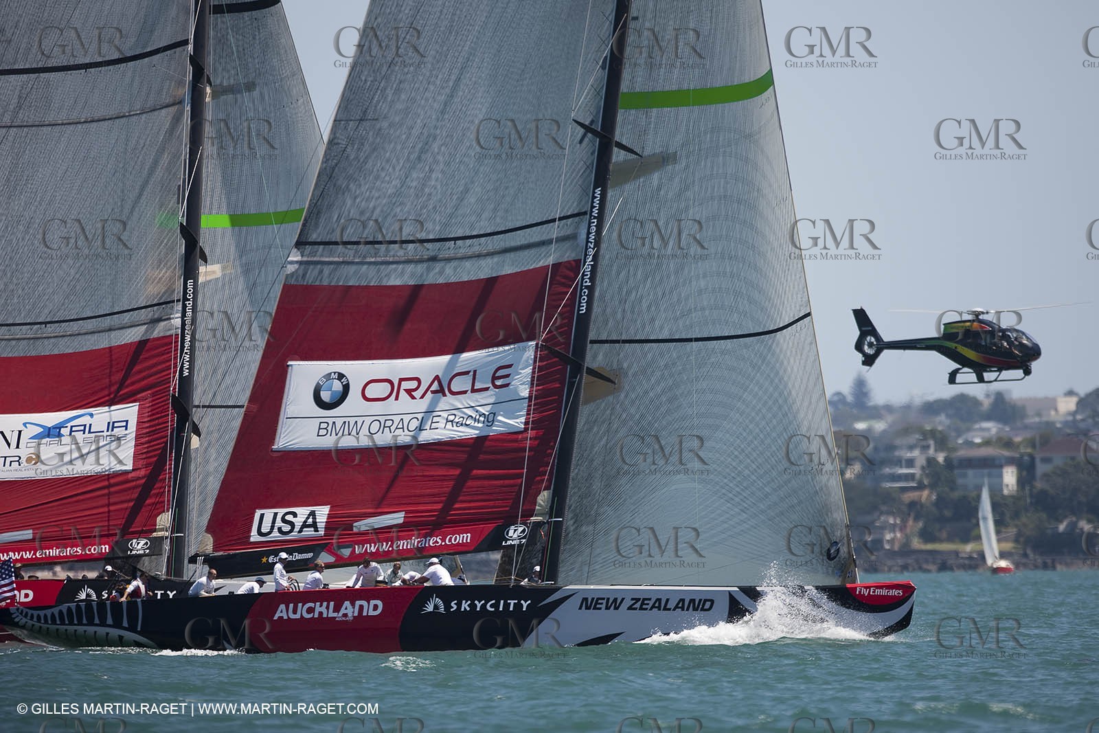 07 02 2009 - Auckland (NZL) -  Louis Vuitton Pacific Series -  Racing Day 7 - Round Robin 2