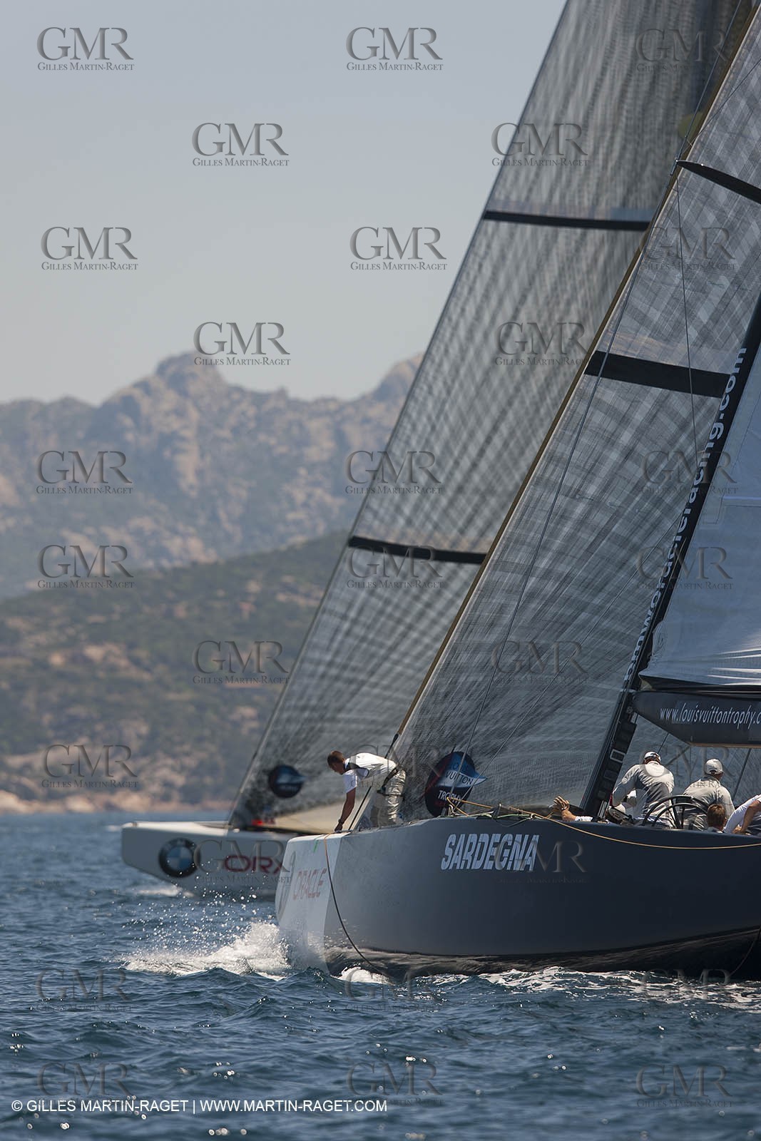 23 05 2010 - La Maddalena (ITA, Sardinia) Louis Vuitton Trophy - BMW ORACLE Racing - Racing Day 2