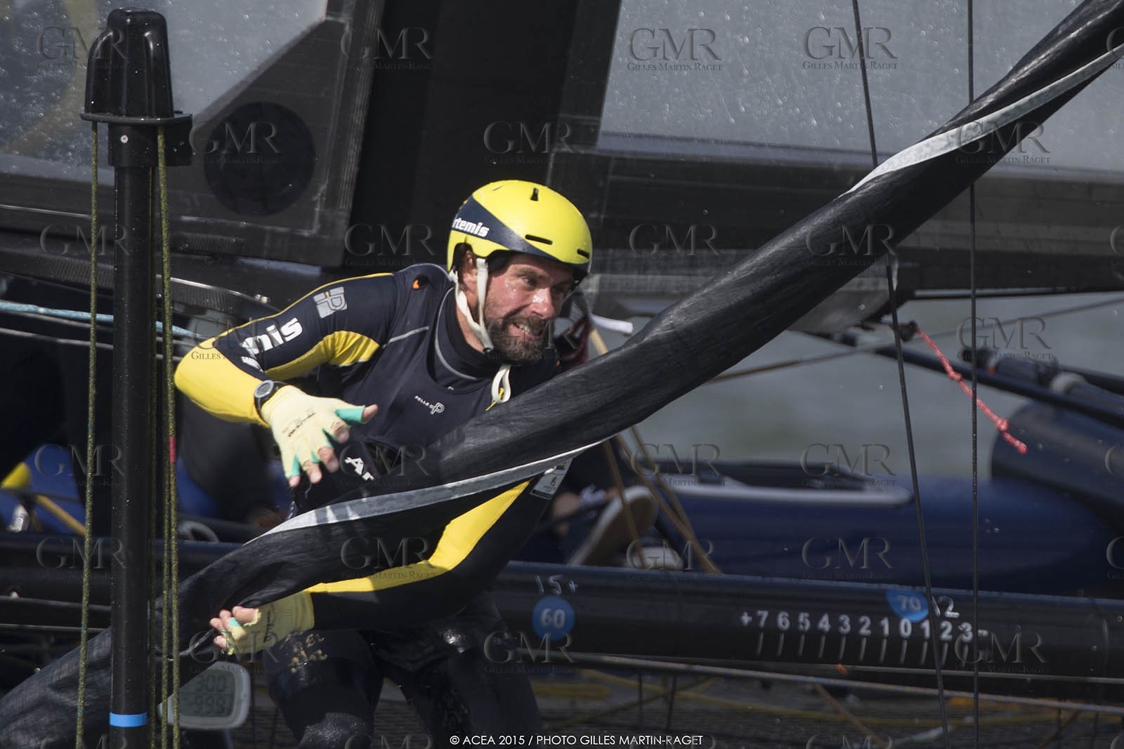 29 08 2015, Göthenburg, (SWE), 35th America's Cup, Louis Vuitton America's Cup World Series Göthenburg 2015, Race Day 1