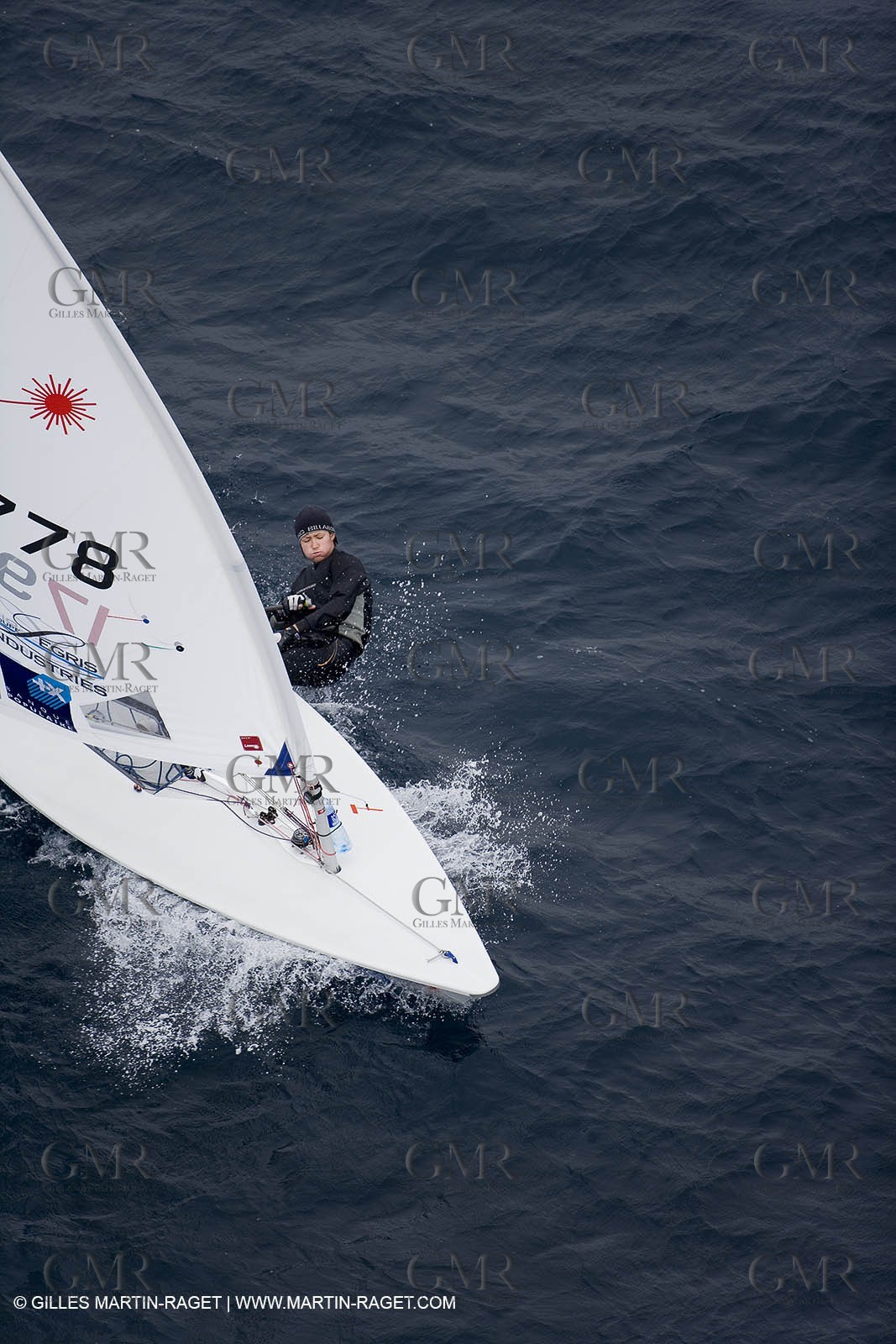 26 04 2007 - 2007 Semaine Olympique Française - Hyères (South of France) - Day 5 - Team France - Laser Radial - de Turckheim Sophie