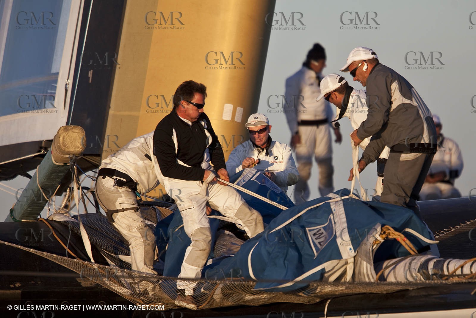 27 01 2010 - Valencia (ESP) - 33rd America's Cup - BMW ORACLE Racing - Training in Valencia