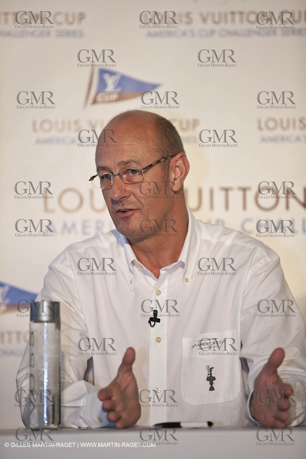 27 11 2010 - Dubao (UAE) - 34th America's Cup - Louis Vuitton Partnership announcement