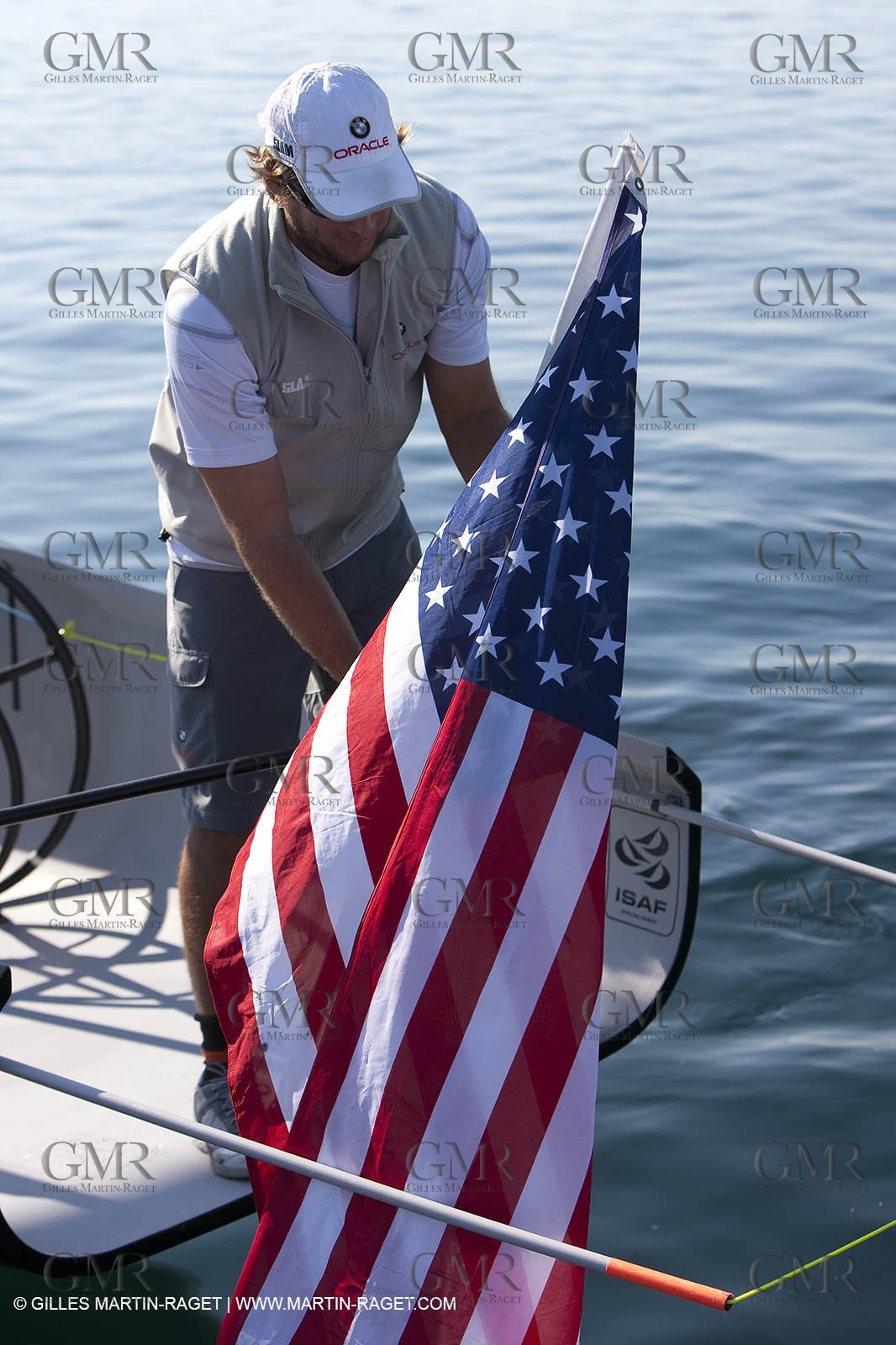 19 05 2010 - La Maddalena (ITA, Sardinia) Louis Vuitton Trophy - BMW ORACLE Racing - Training
