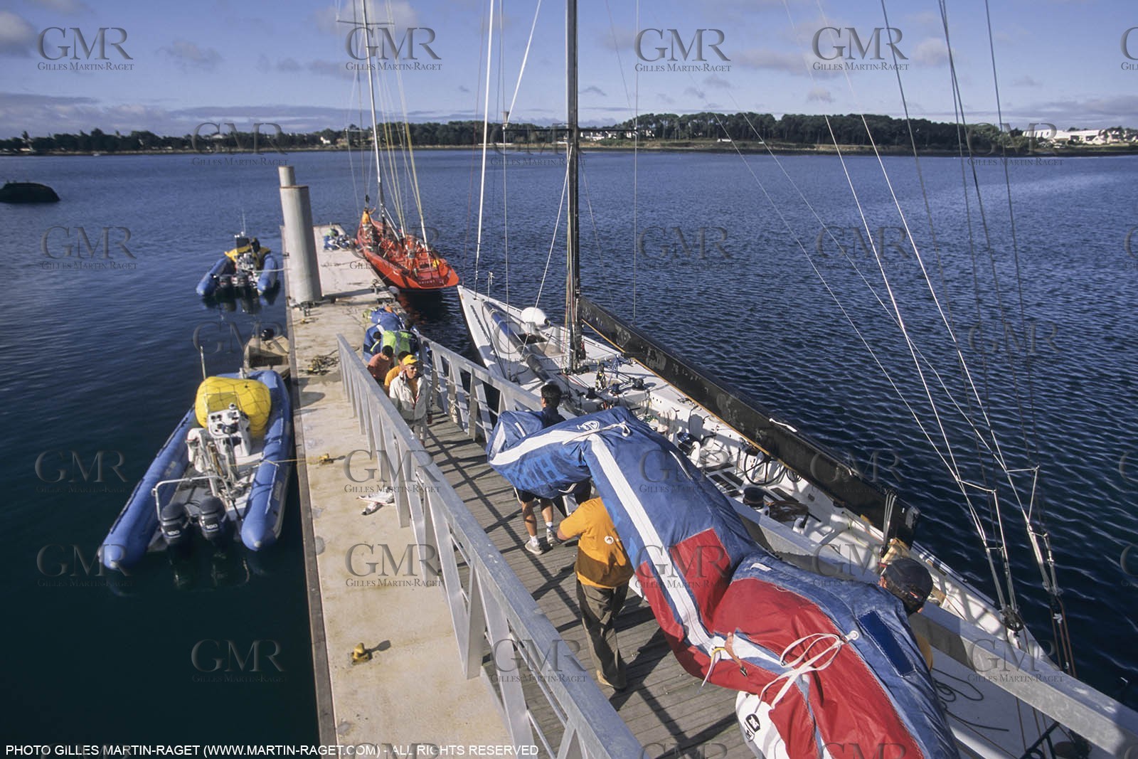 Yacht racing, 30th America's Cup 2000, Auckland (NZL), Le Défi, 6ème Sens