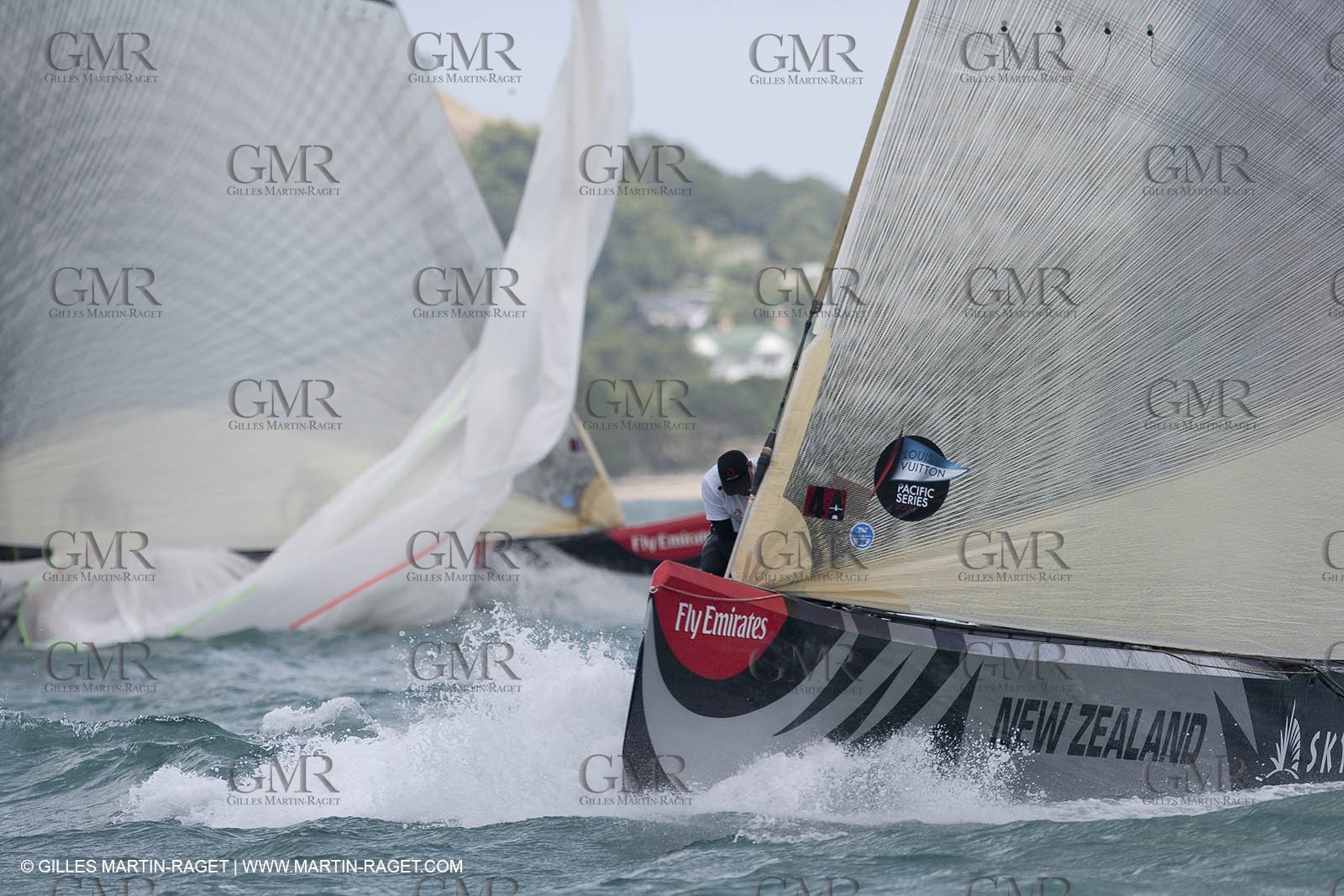 12 02 2009 - Auckland (NZL) -  Louis Vuitton Pacific Series -  Racing Day 12 - Challenger final