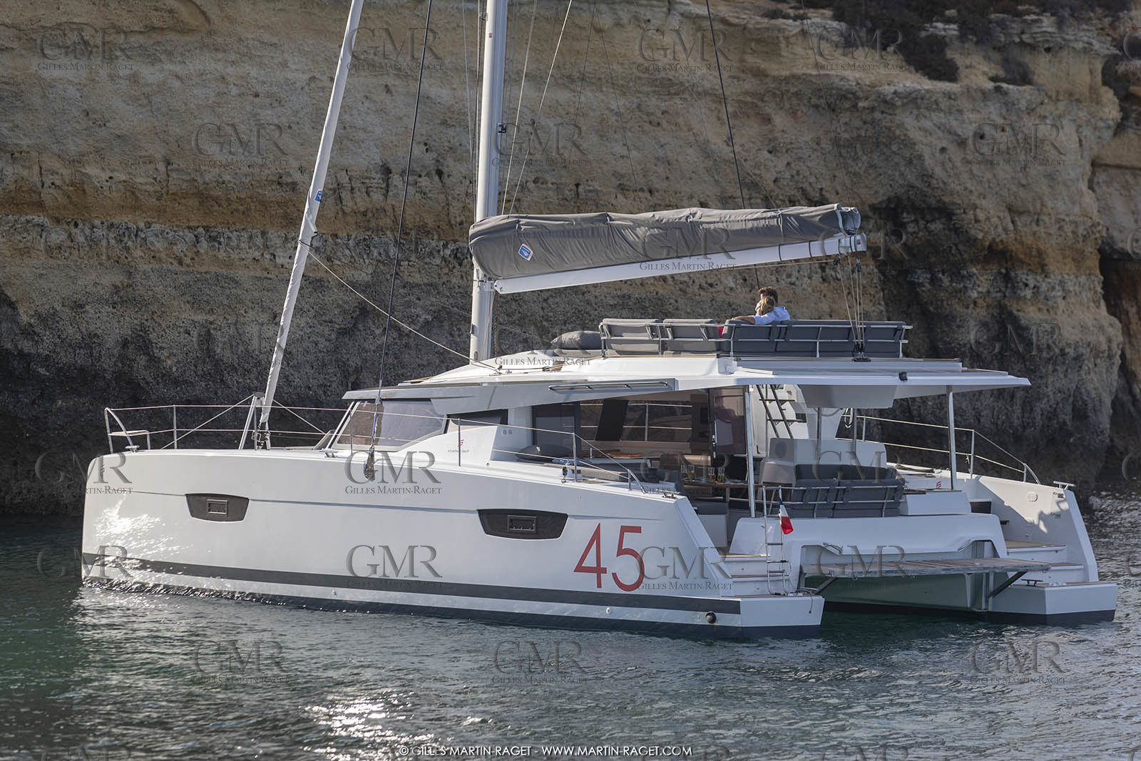 08 07 2019, Lagos (Portugal), Chantier Fountaine-Pajot, Fountaine-Pajot 45