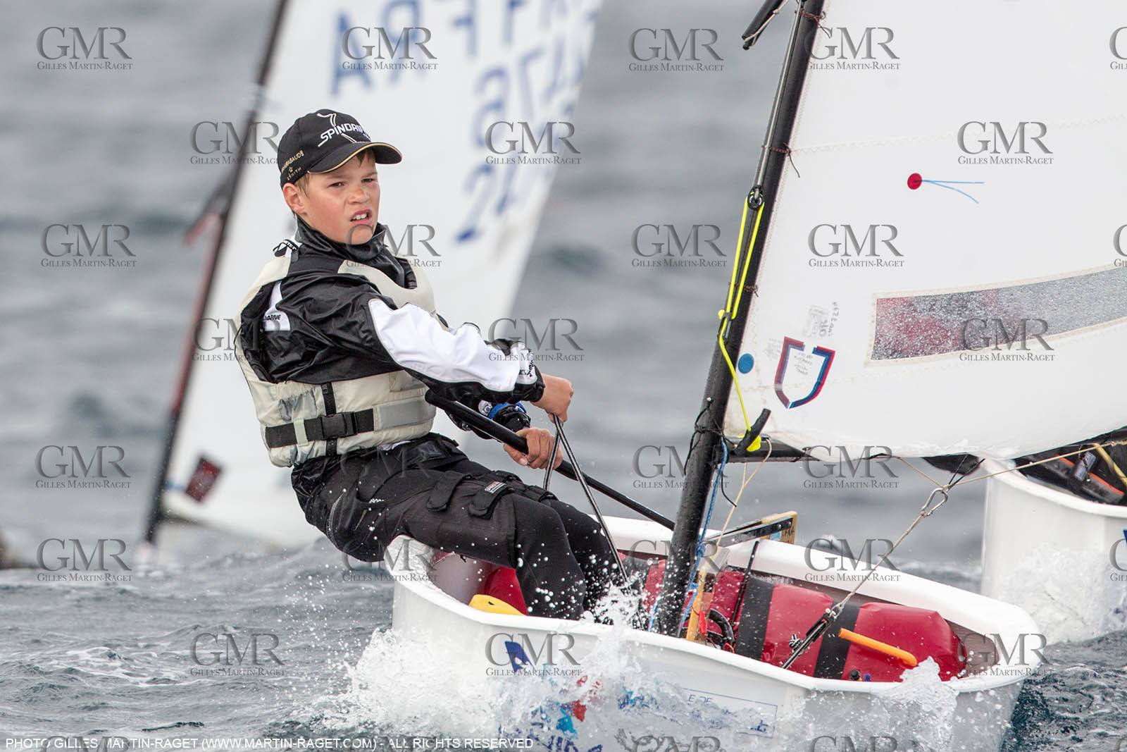 15 04 2016, Marseille (FRA,13), SNIM Dériveurs, Coupe Internationale de Printemps Optimist, Final Day