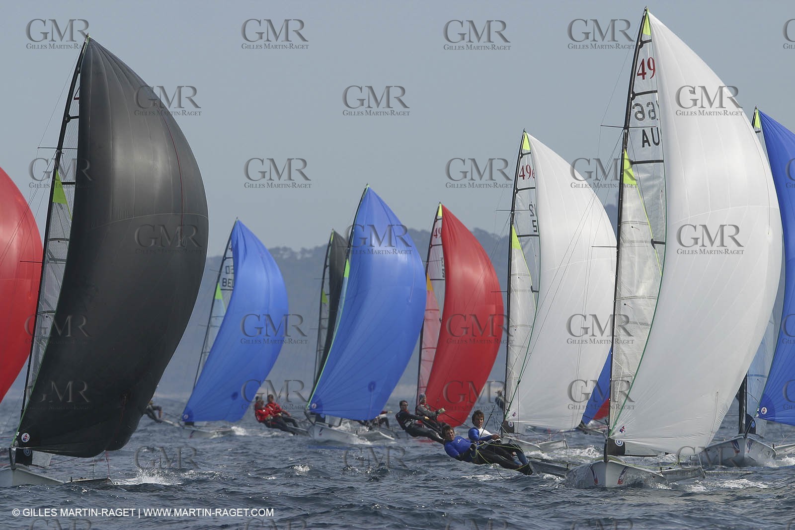 2003 Hyeres Sailing Week (SOF) - 49ers
