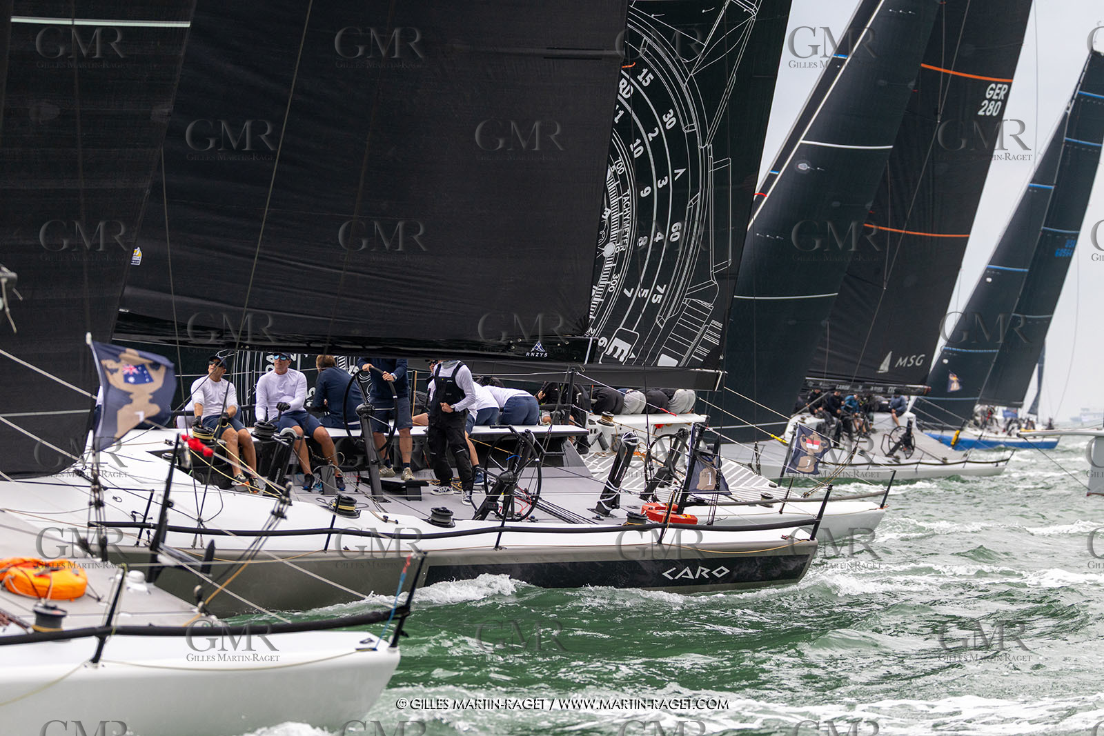 24 07 2025, Cowes (UK, IOW), Admiral's Cup 2025, Inshore 3 et 4