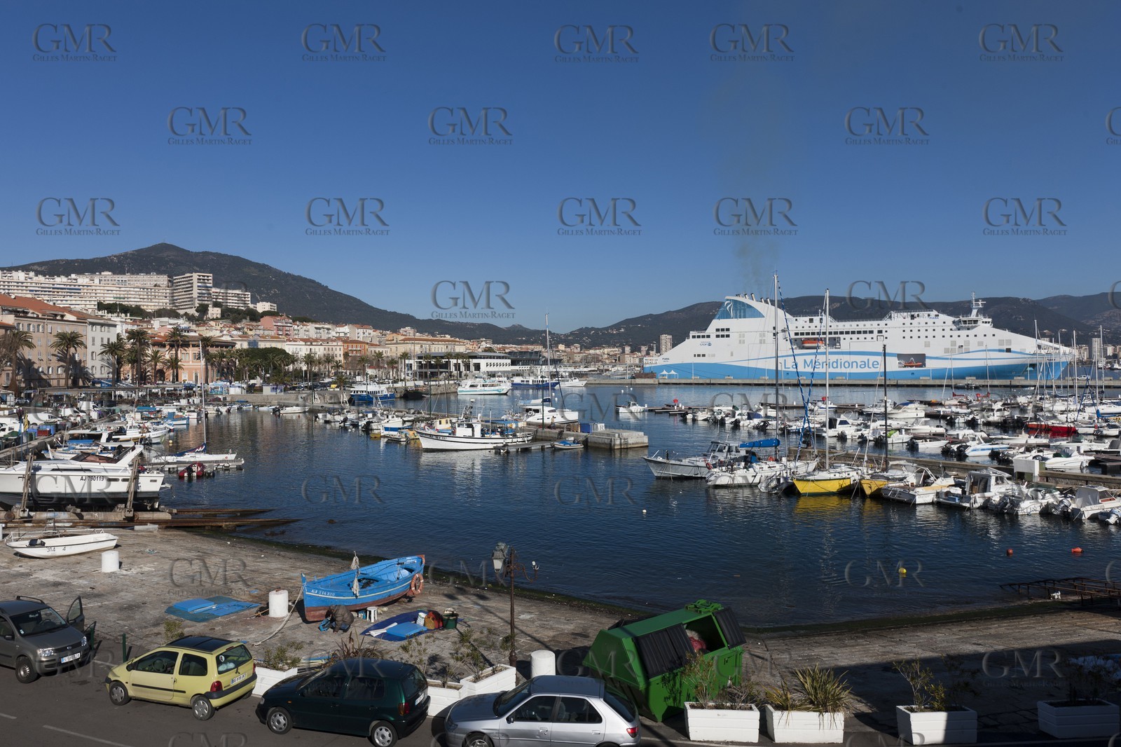 16 02 2012 - Ajaccio (FRA, Corse) -  La Méridionale shipping company- Piana at Ajaccio
