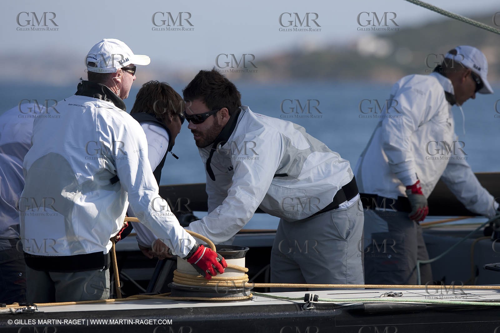 18 05 2010 - La Maddalena (ITA, Sardinia) Louis Vuitton Trophy - BMW ORACLE Racing - Training