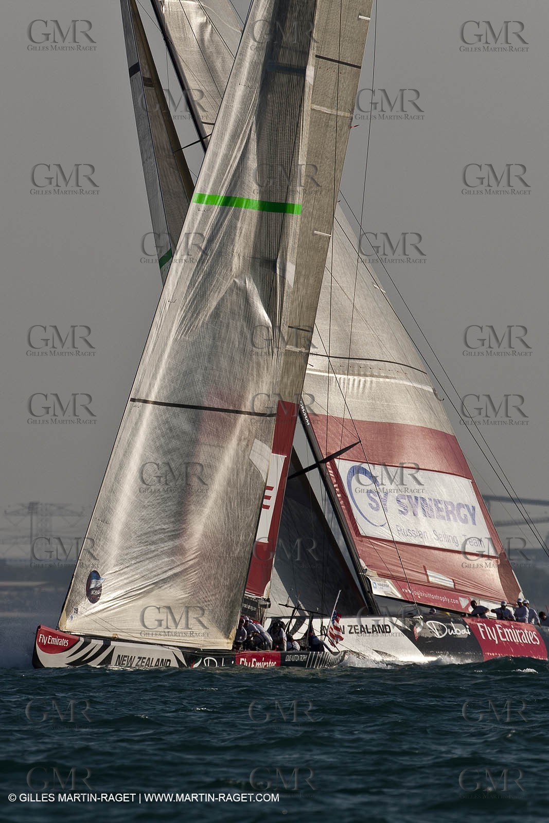 16 11 2010 - Dubai (UAE) - Dubai Louis Vuitton Trophy -  BMW ORACLE Racing Vs Synergy