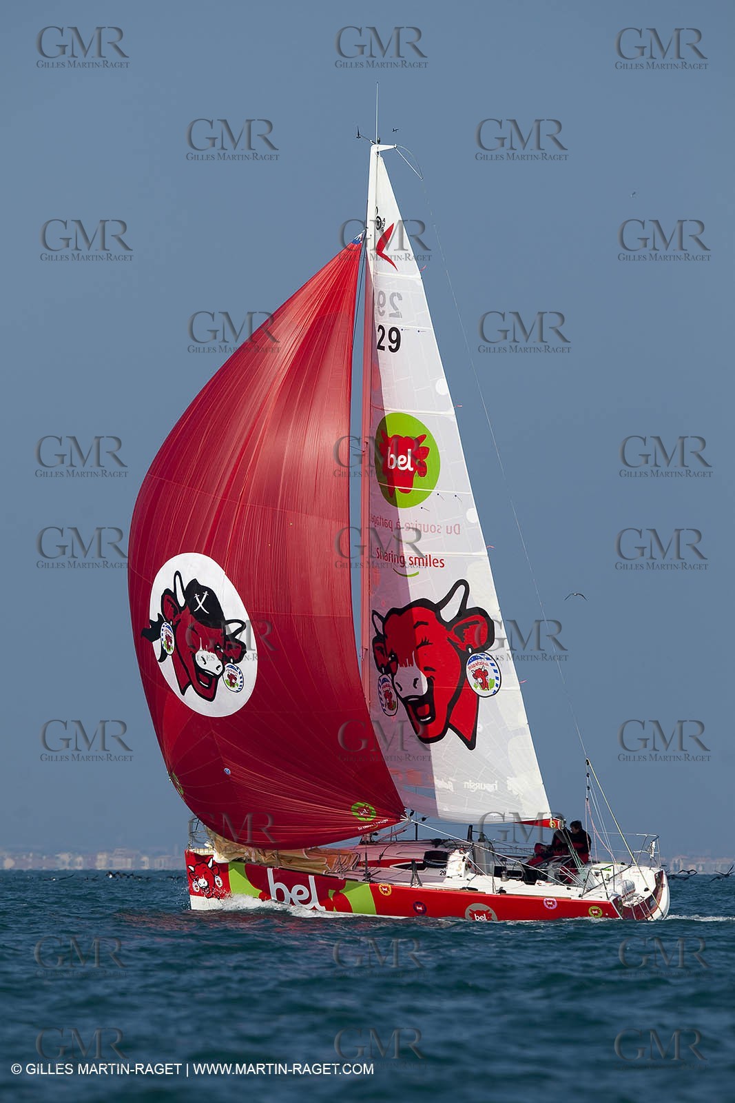 13 03 2010 -  La Grande Motte   Port Camargue (FRA) - Groupe Bel - Kito de Pavant   Sebastien Audigane training for Transat AG2R