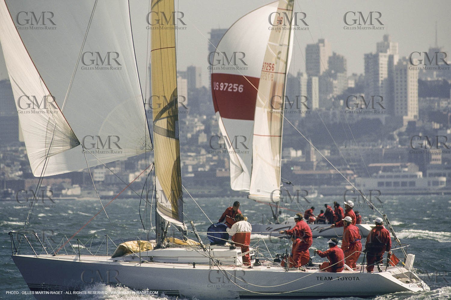 Sailing, Yacht Racing, One Ton Cup 1987, San Francisco (USA, CA)