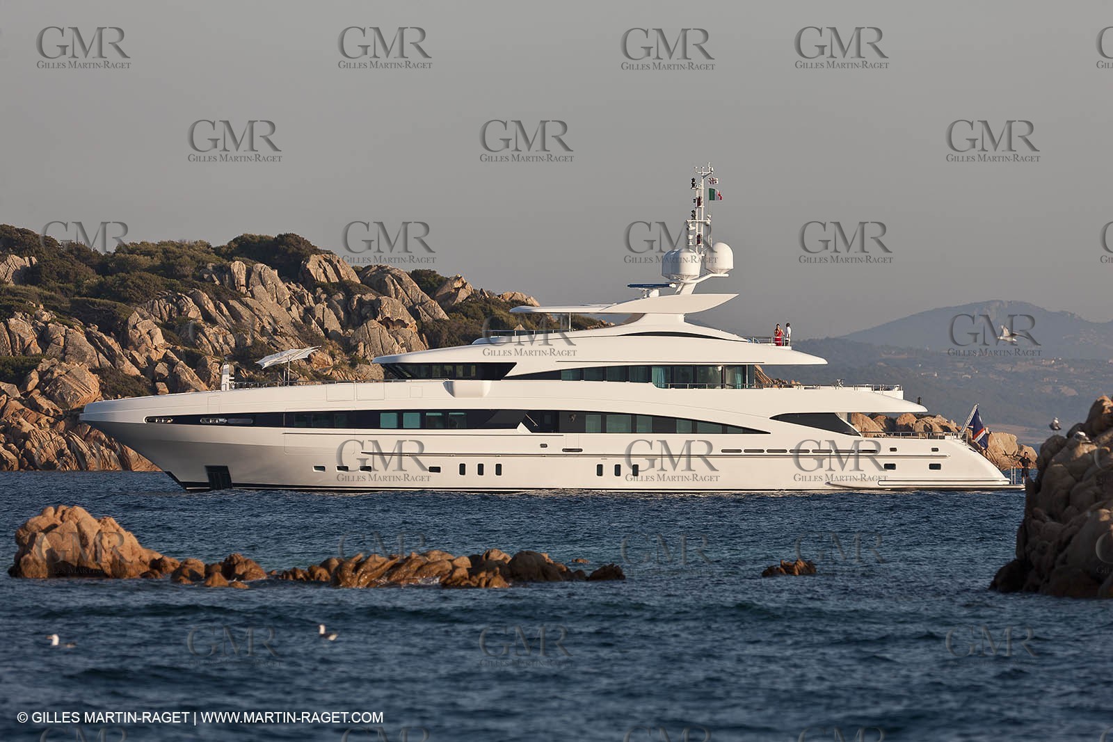18 08 2011 - La Maddalena (ITA, Sardinia) - Motor yacht Inception